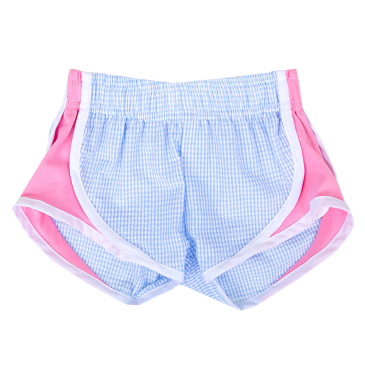 Girls Gingham Active Shorts - Image 5