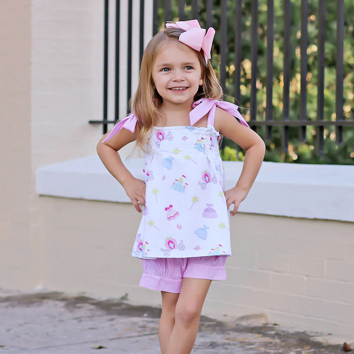 Fairytale Princess Print Aurora Short Set