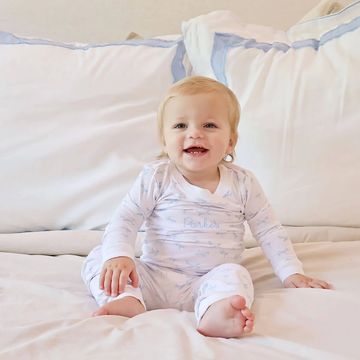 Airplane Print Pajamas - Image 3