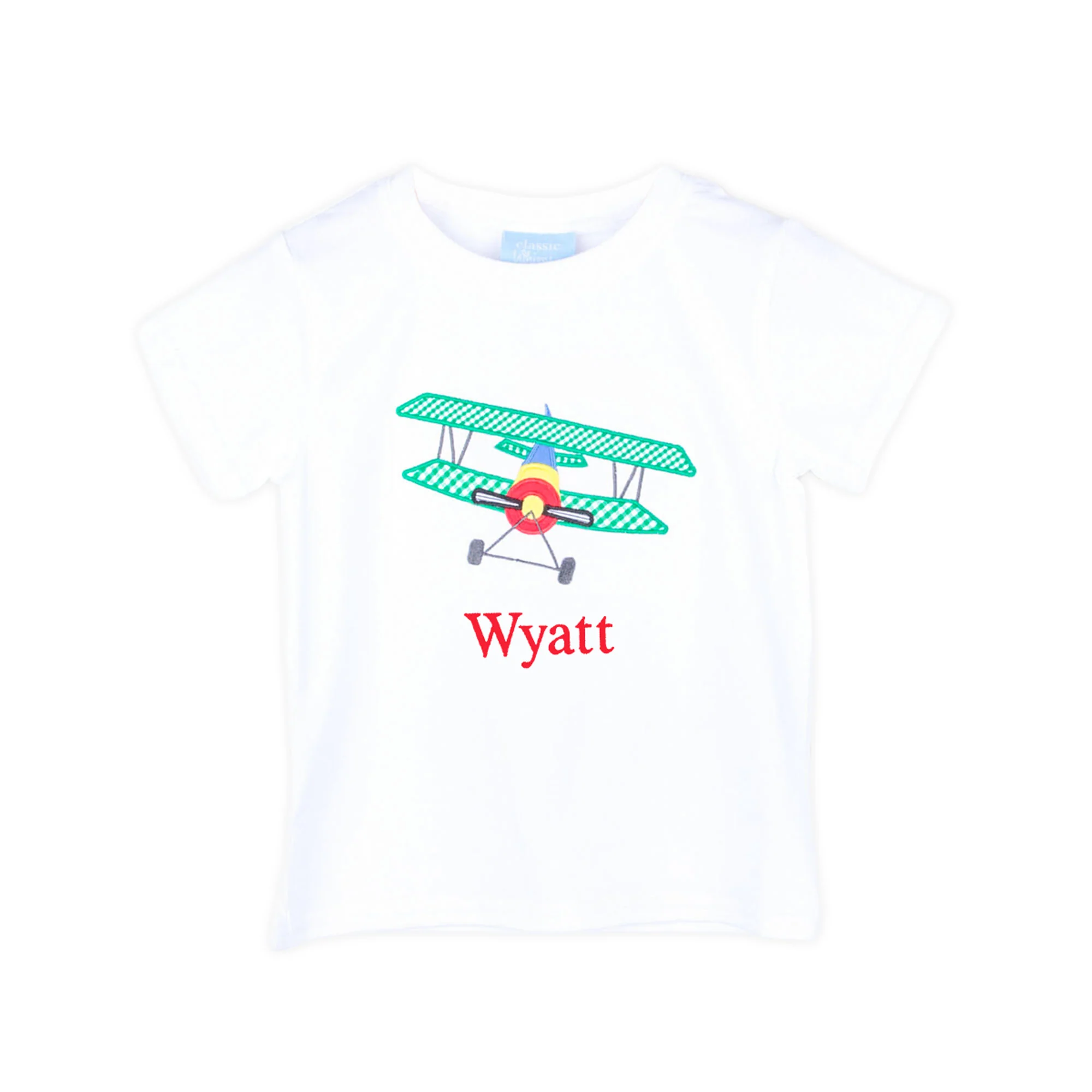 Airplane White Short Sleeve Shirt