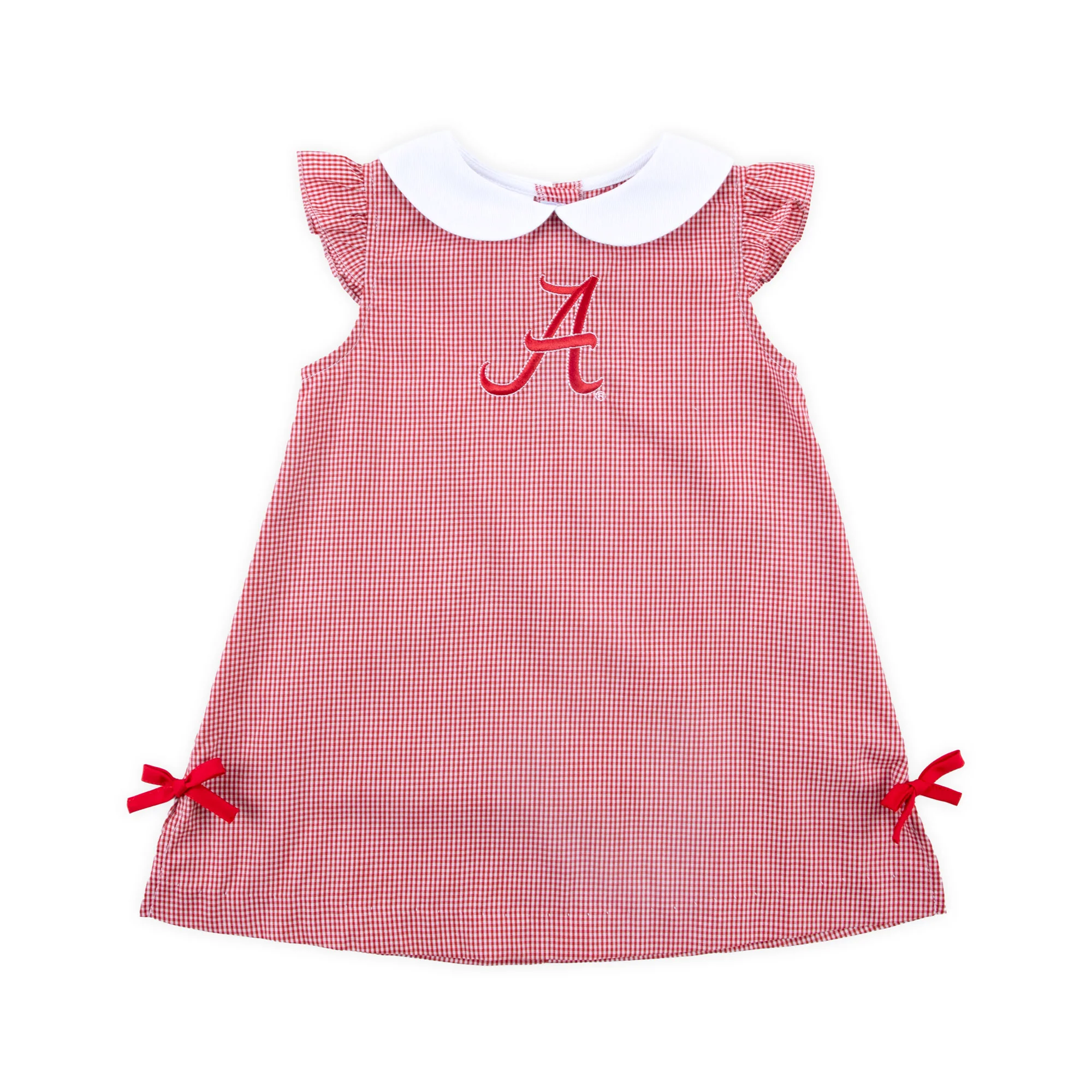 Alabama Embroidered Red Dress - Image 2