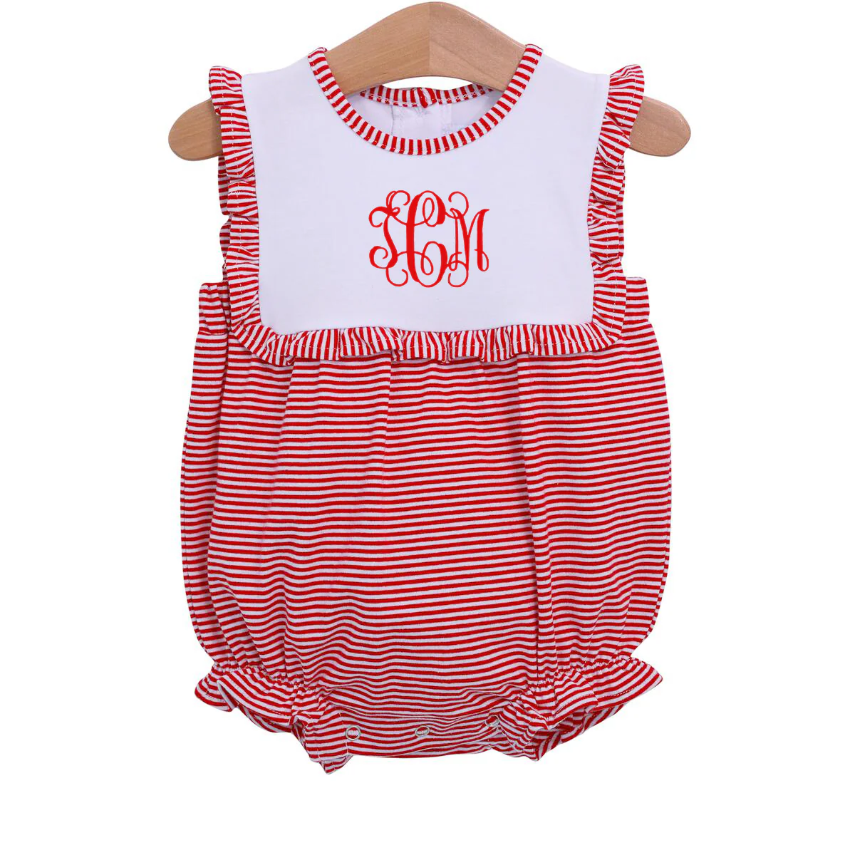 Alice Red Stripe Knit Bubble