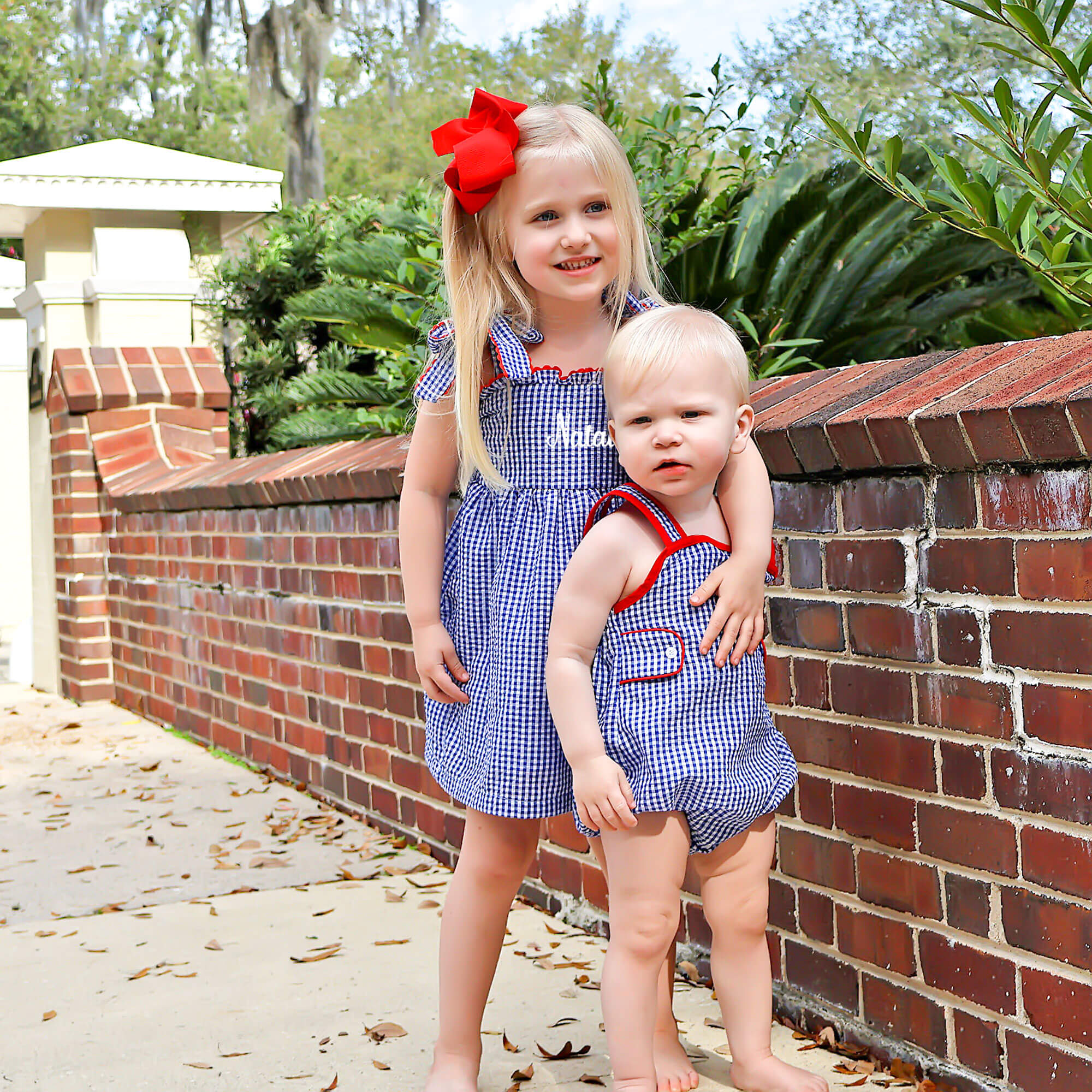 American Spirit Blue Gingham Sun Bubble - Image 5
