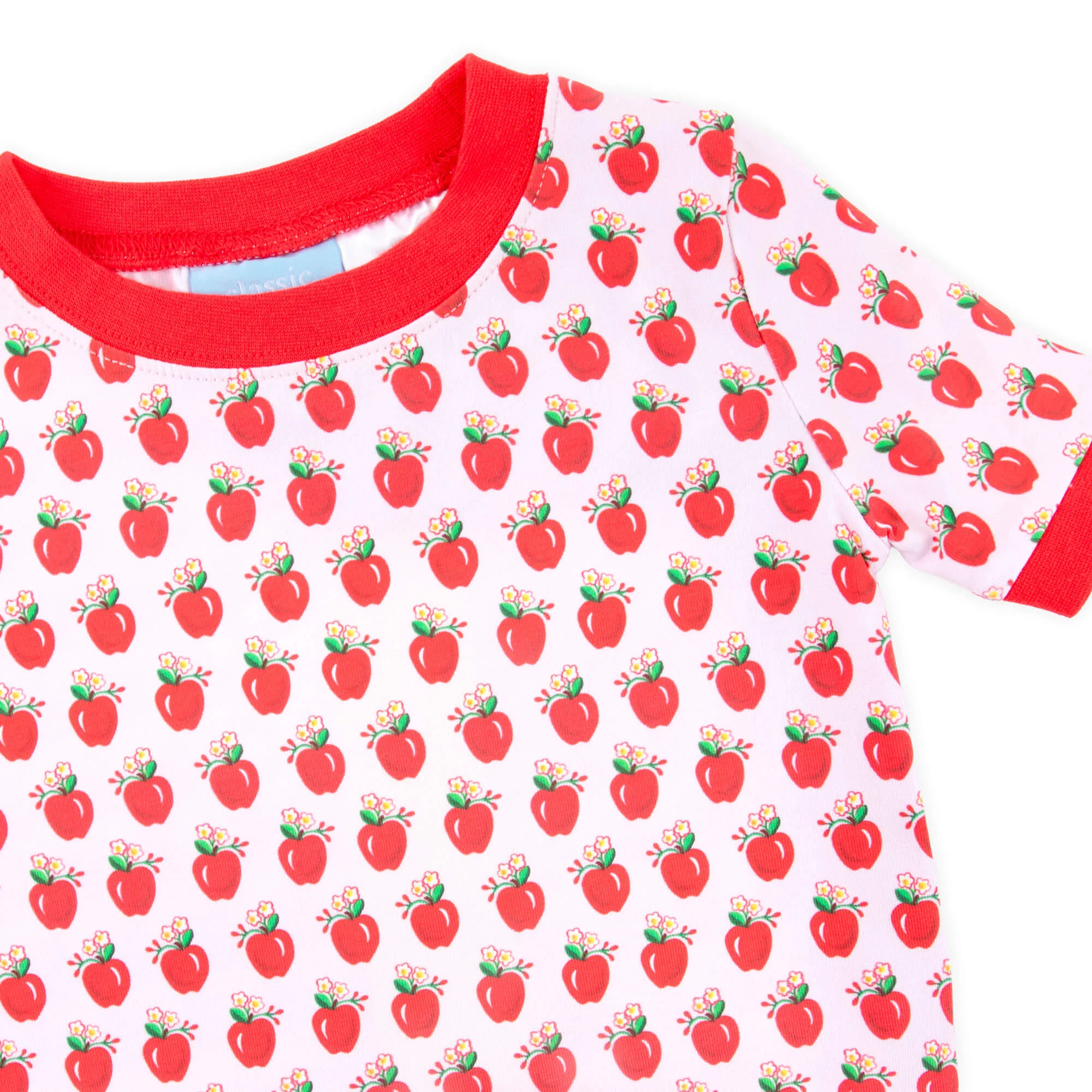 Apple Blossom Pink Short Pajamas - Image 3