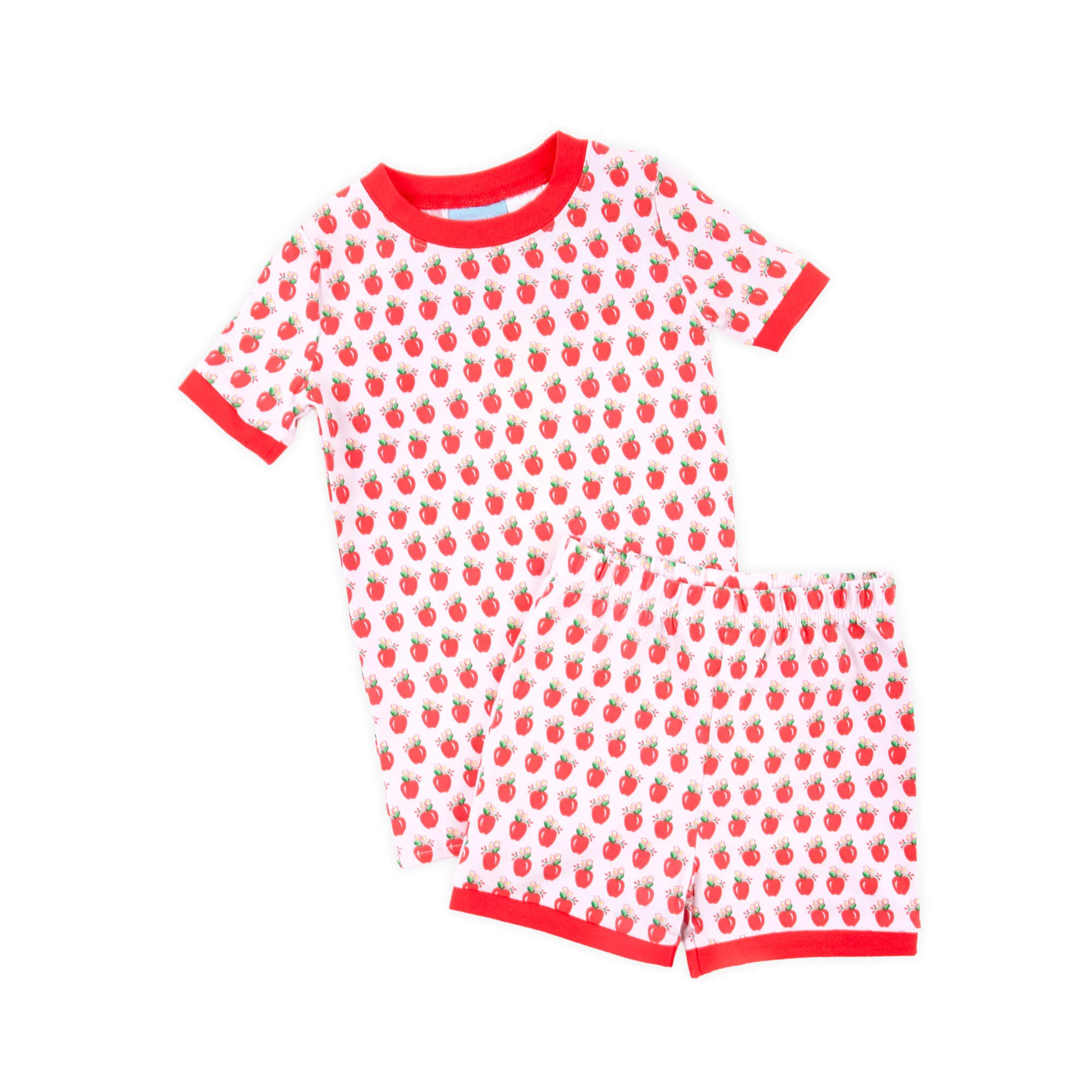 Apple Blossom Pink Short Pajamas - Image 4