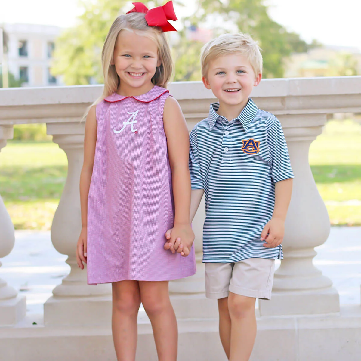 Auburn Embroidered Navy Performance Polo - Image 8
