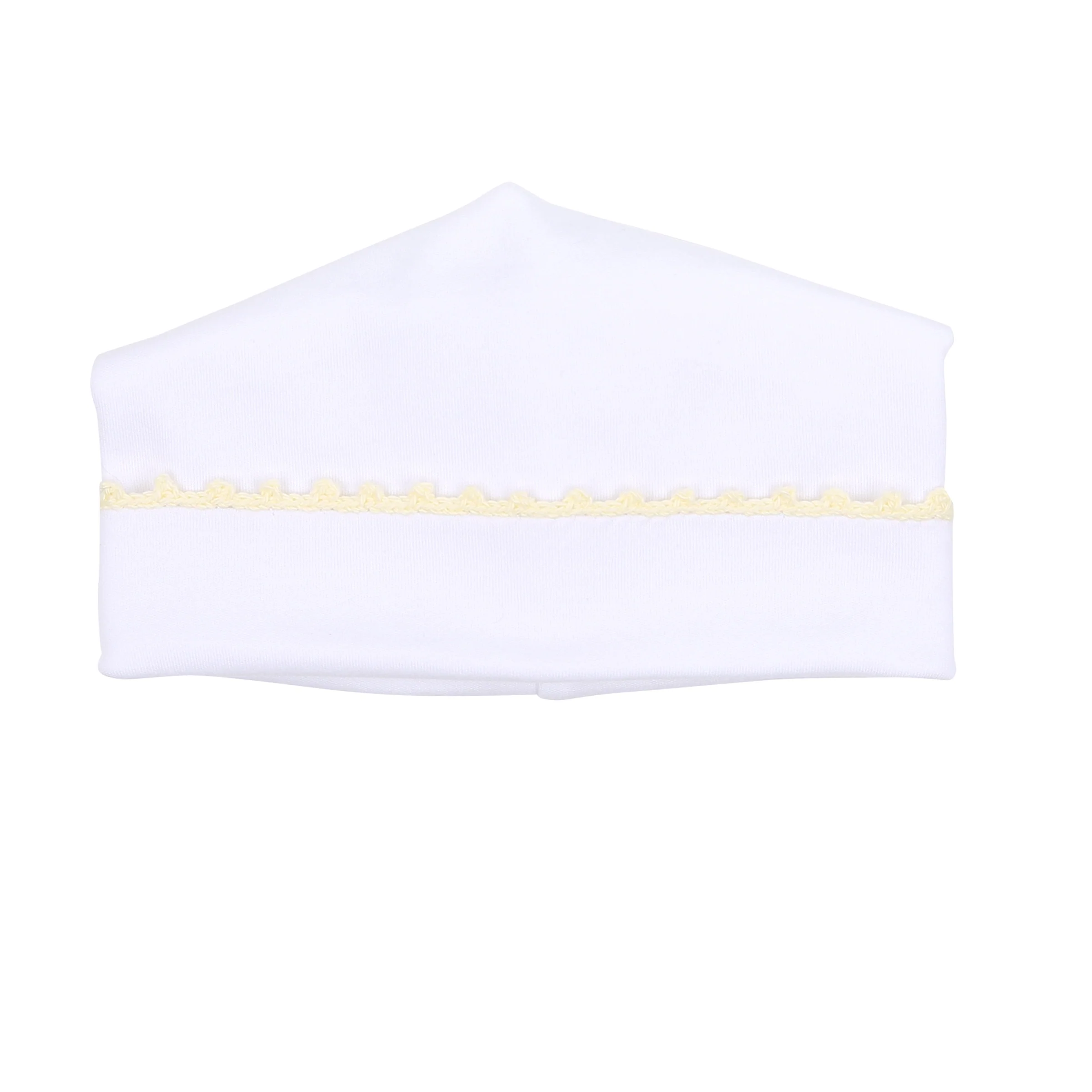 Baby Joy Hat with Crochet Trim - Image 2