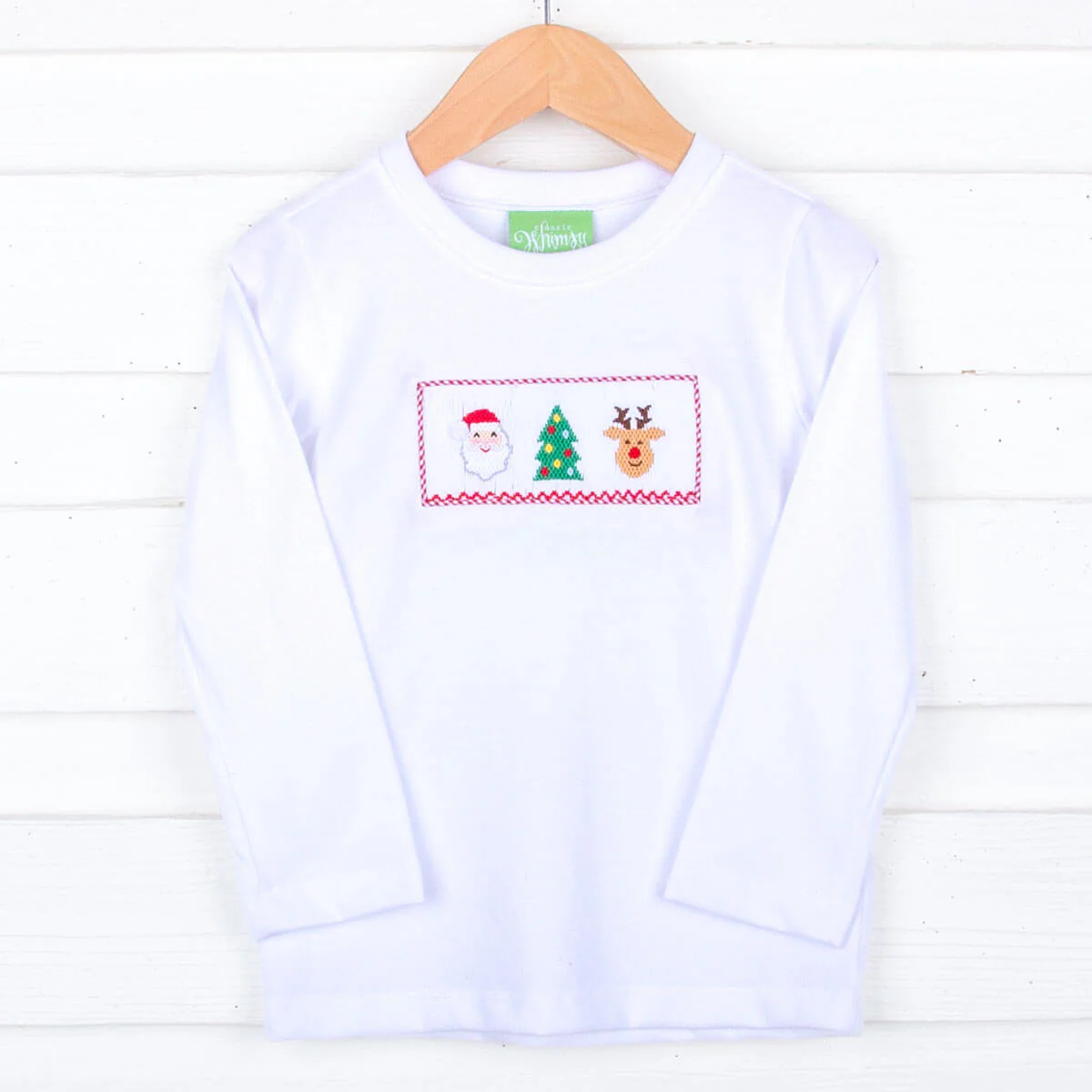 Believe In Magic Smocked Long Sleeve Shirt