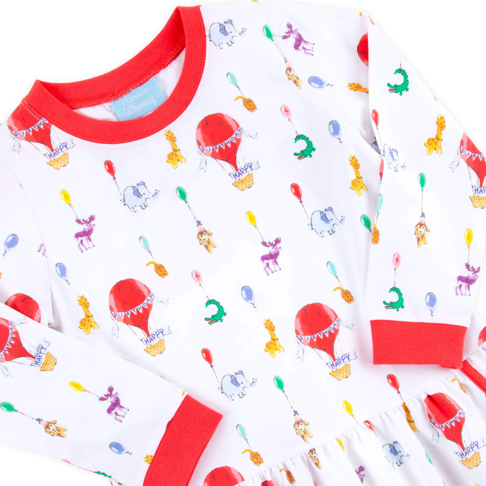 Birthday Balloon Long Sleeve Izzy Dress - Image 4