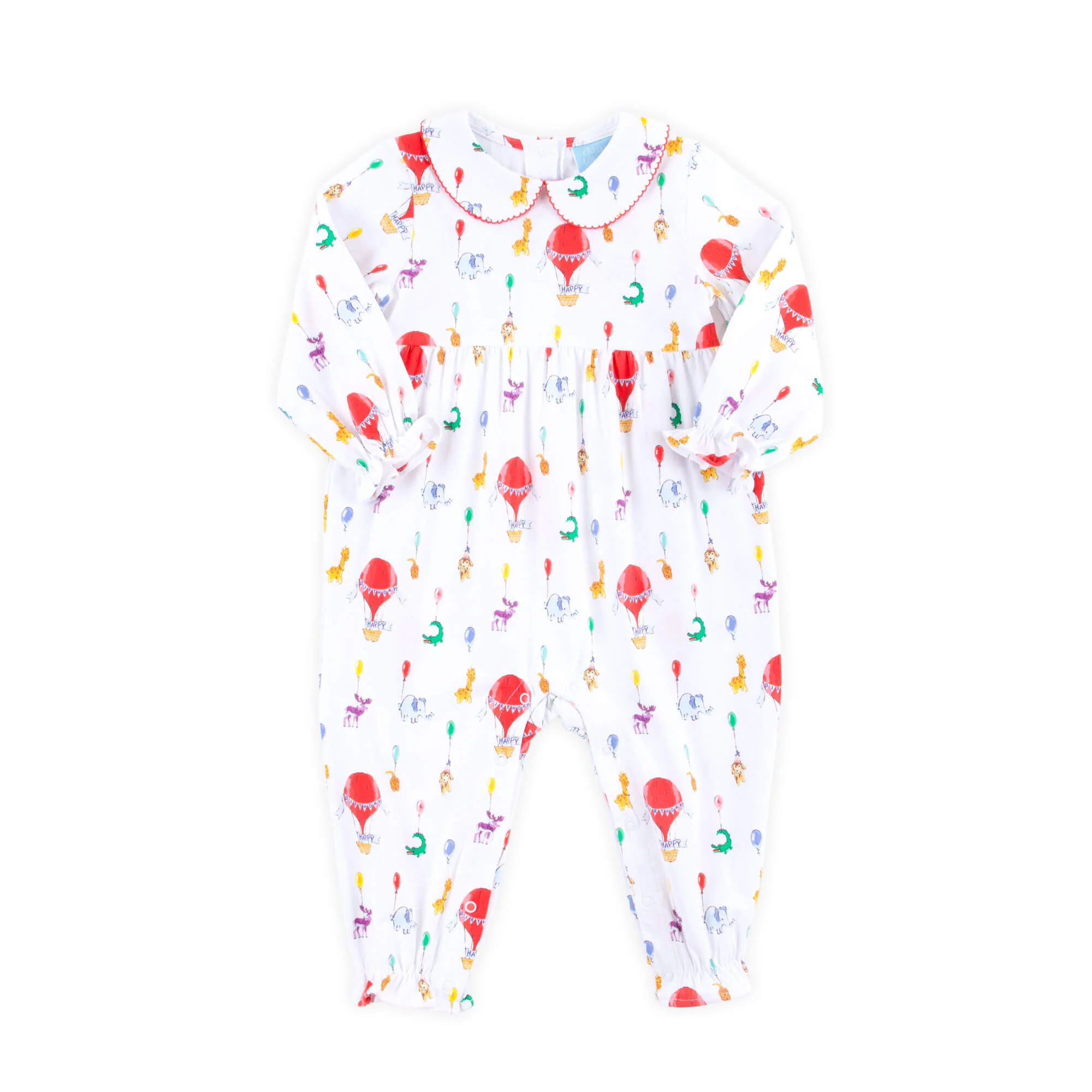 Birthday Balloon Ruffle Romper - Image 5