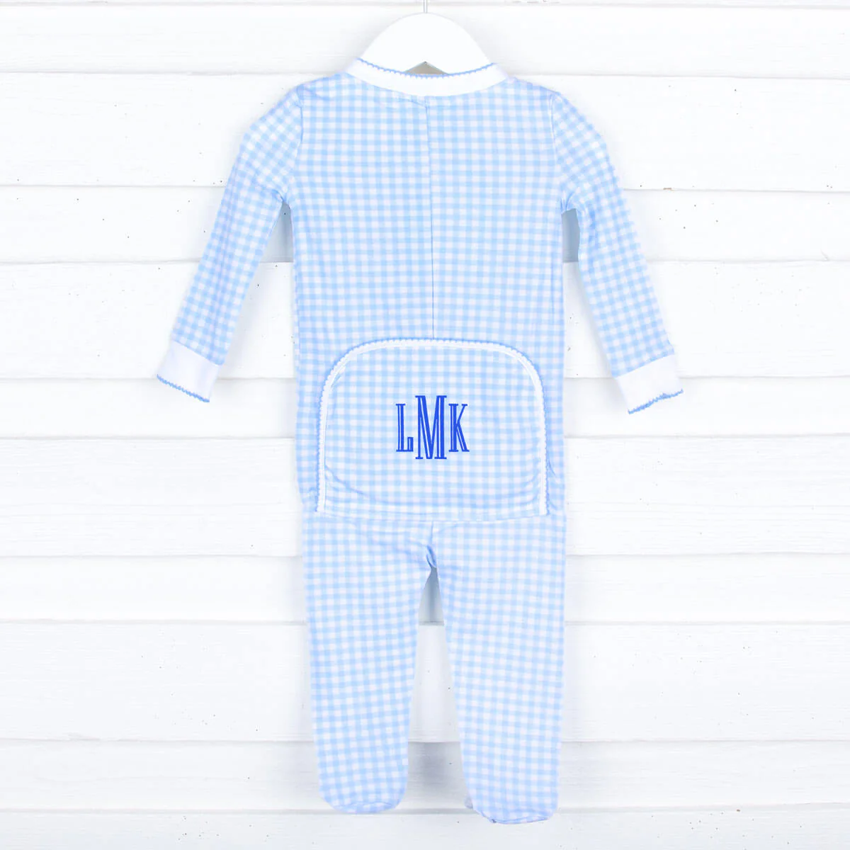 Gingham Zip Sleeper - Image 16