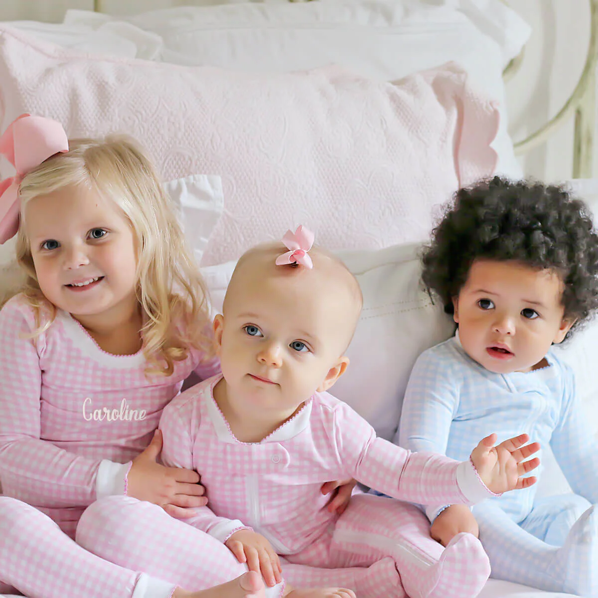 Gingham Zip Sleeper - Image 9