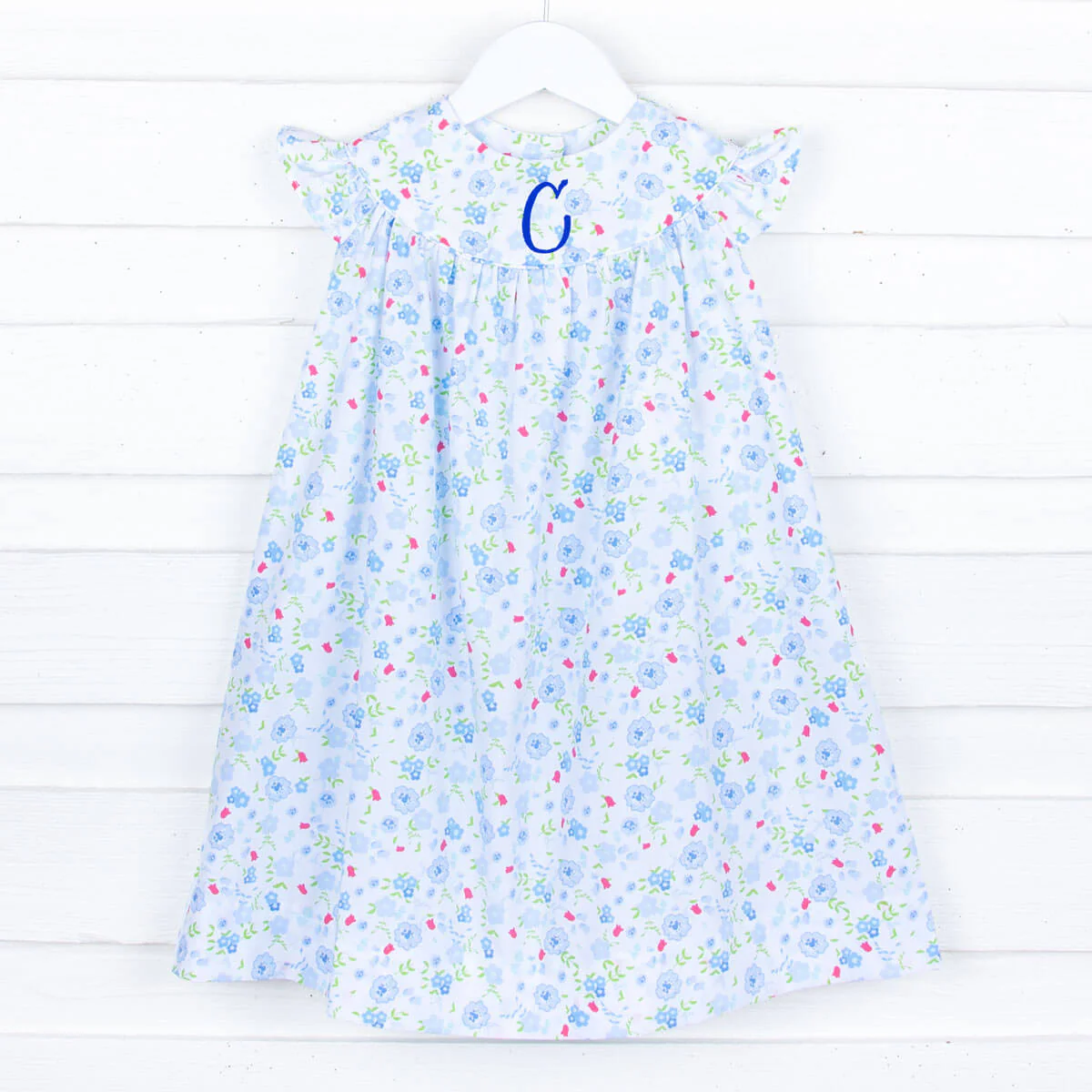 Blue Sky Floral Lucy Dress