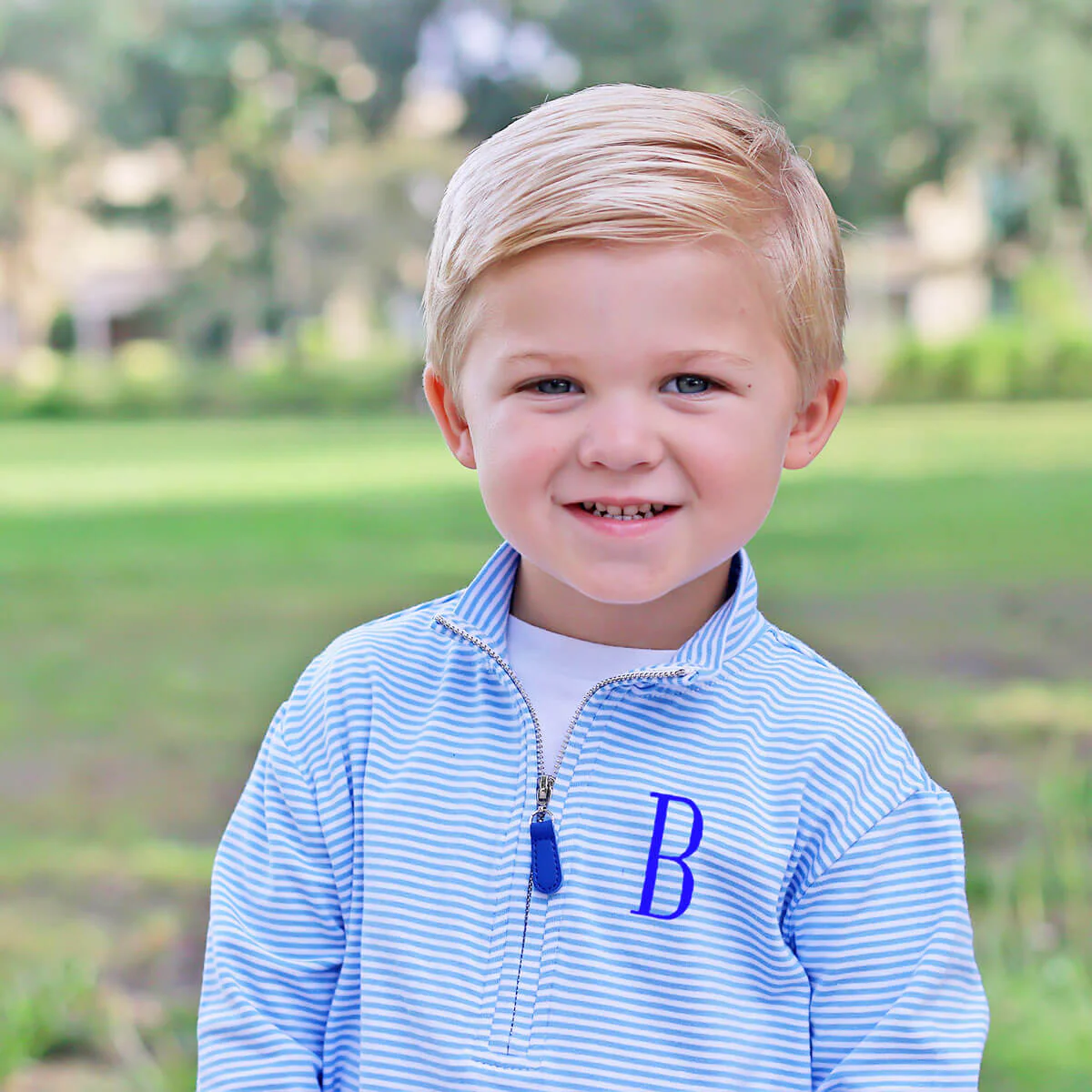 Boy Half Zip Pullover - Image 2