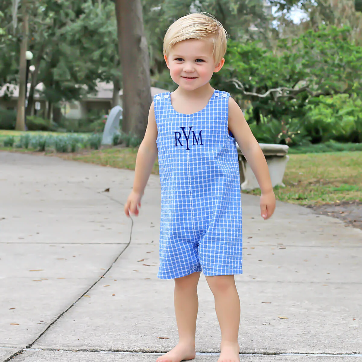Blue Windowpane Jon Jon