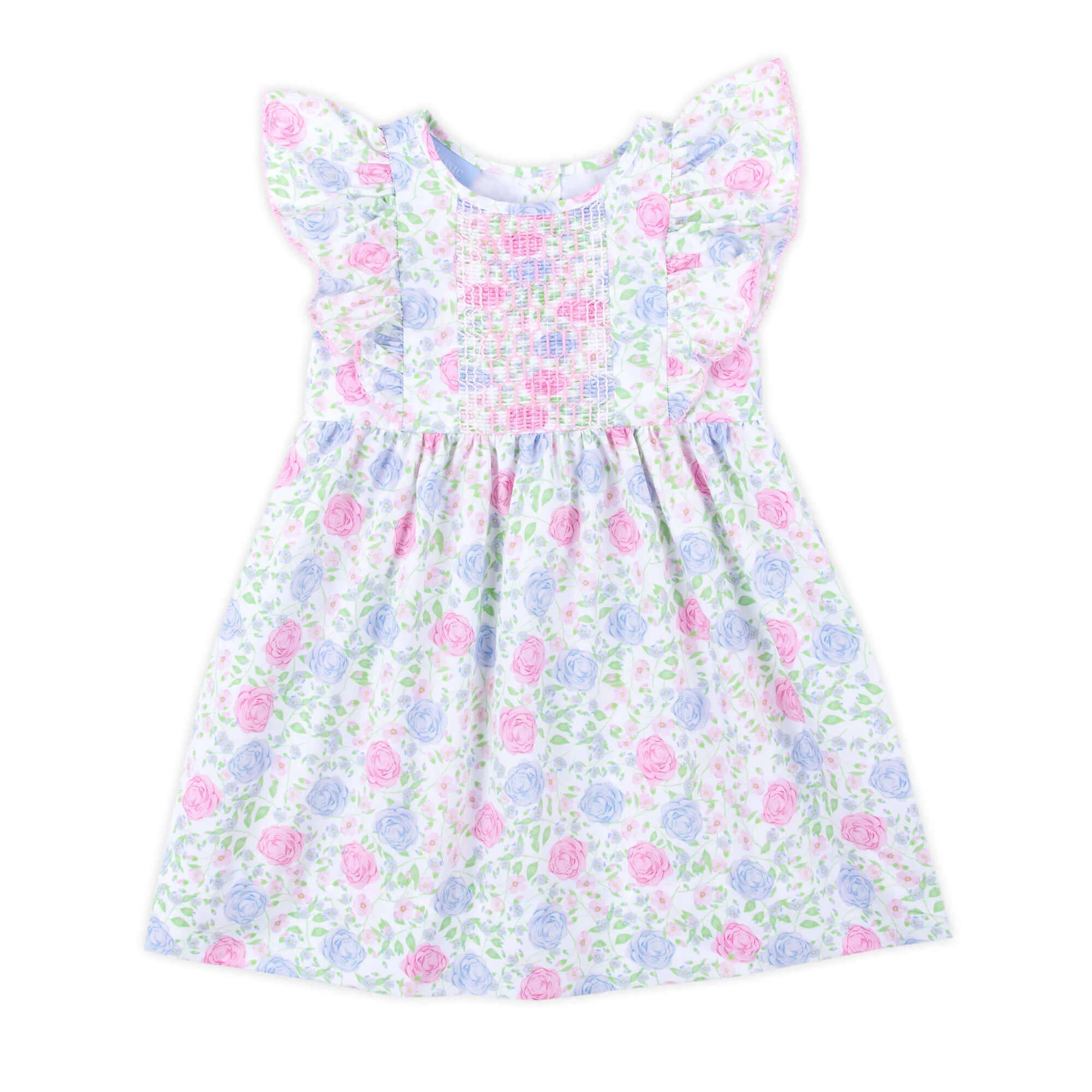 Botanical Floral Smocked Rachel Dress