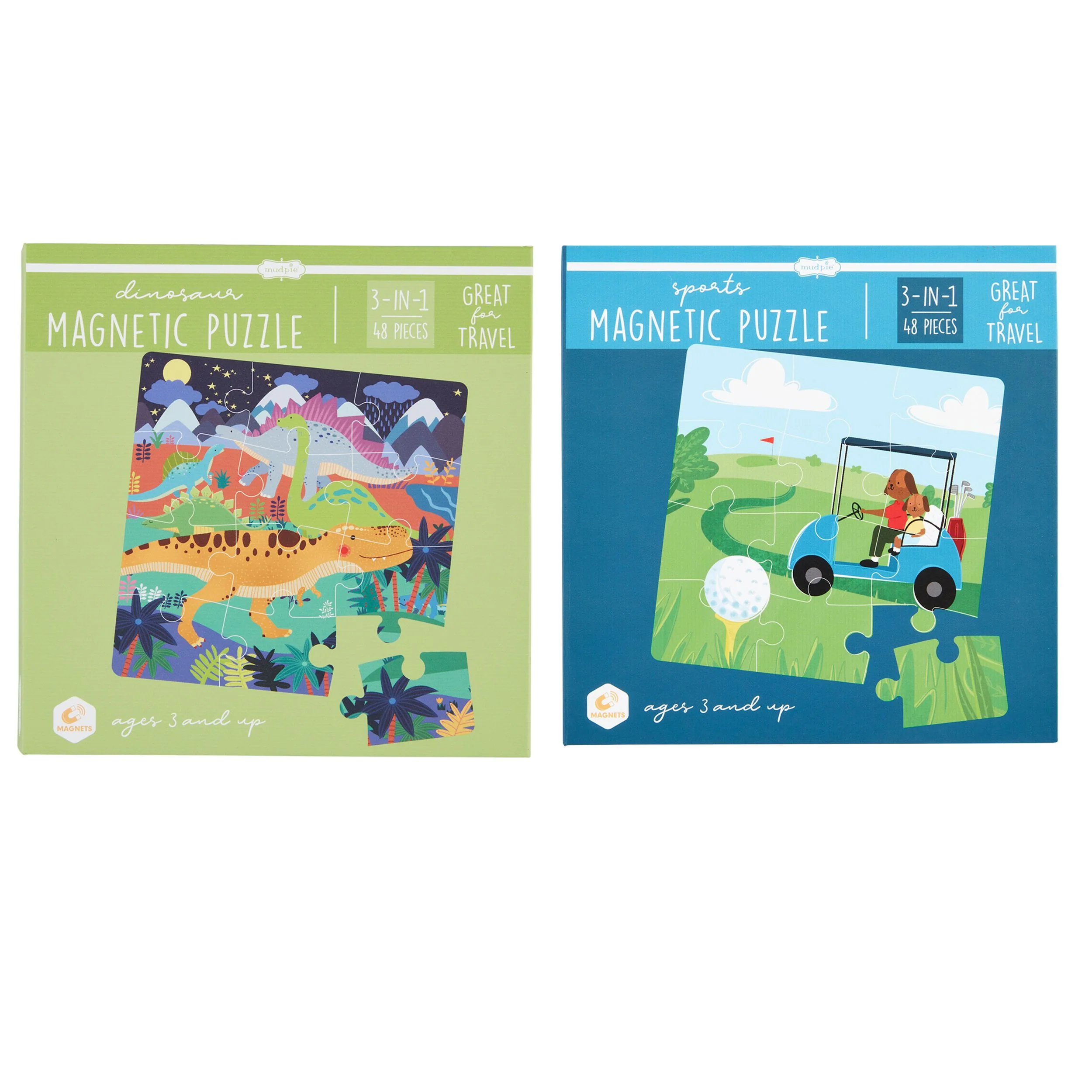 Boys Magnetic Puzzle Sets