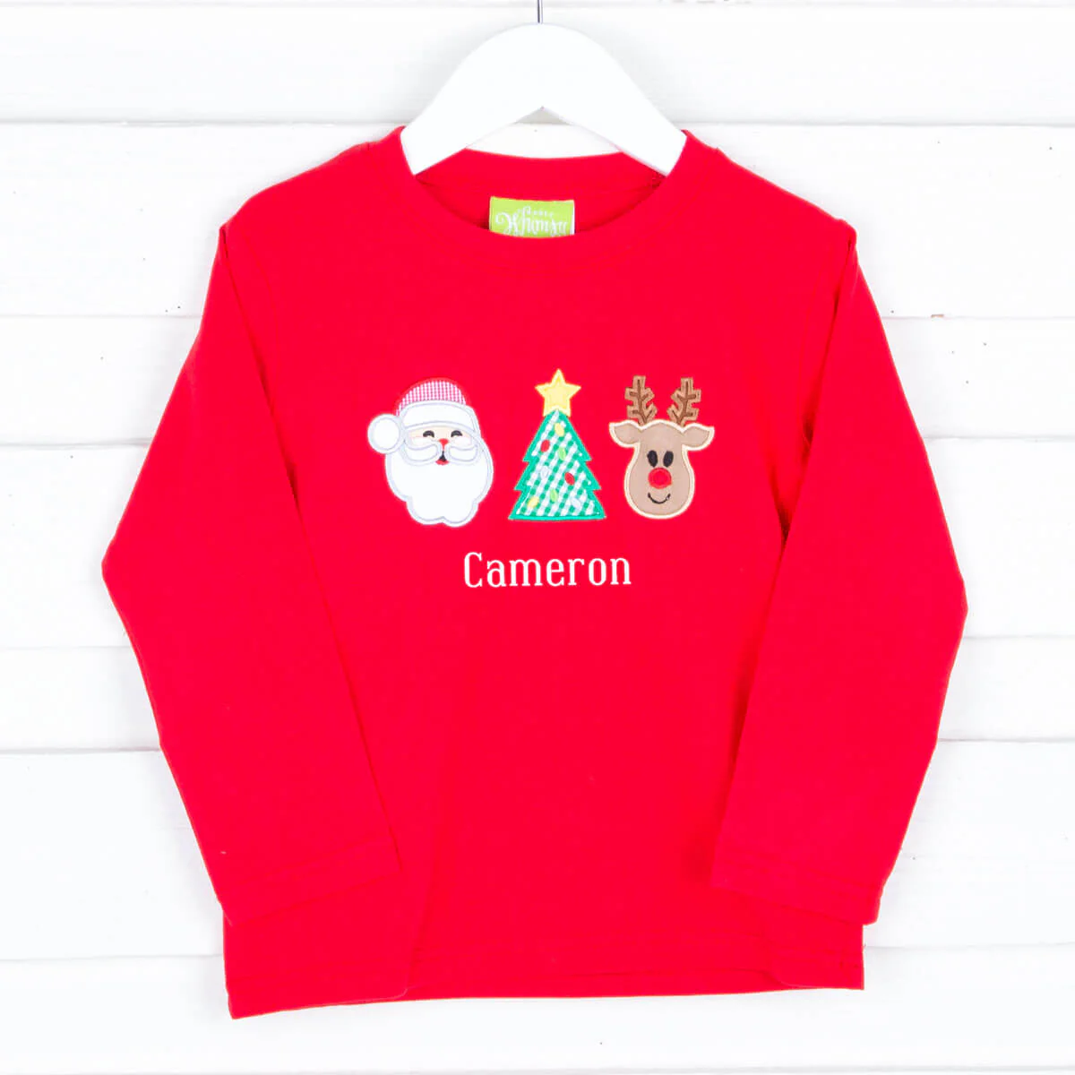 Christmas Cheer Red Long Sleeve Shirt