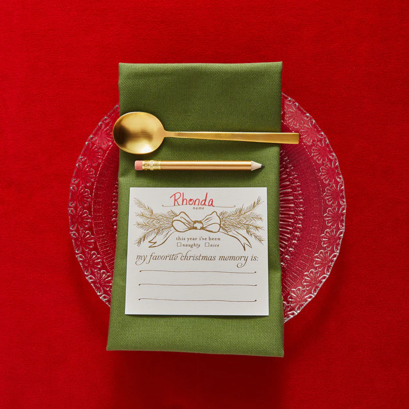 Christmas Place Cards (8 Pack)