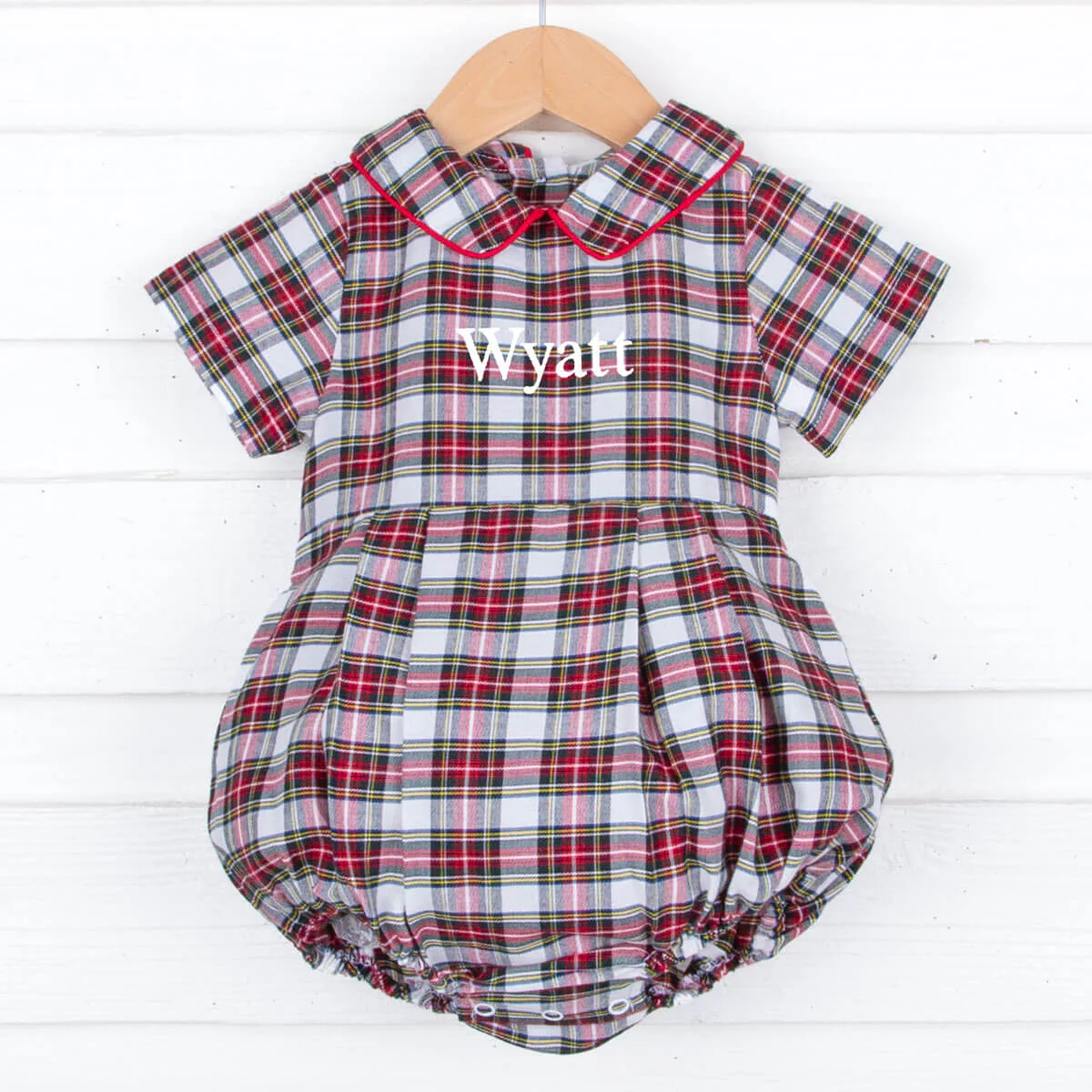 Christmas Plaid Bubble