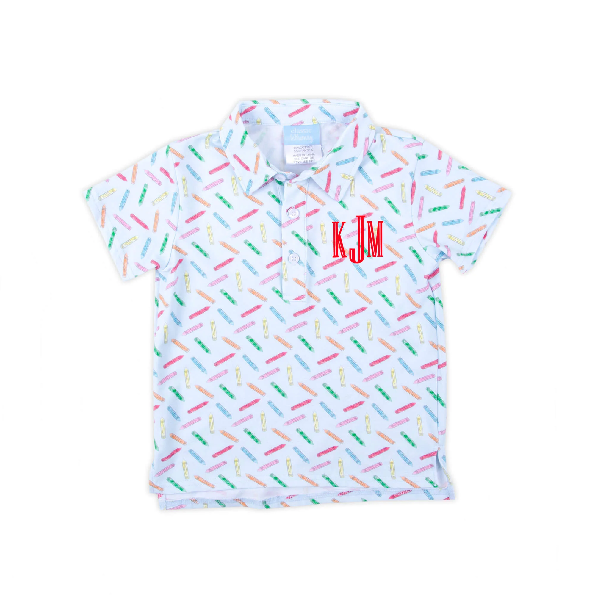 Colorful Crayon Polo - Image 2