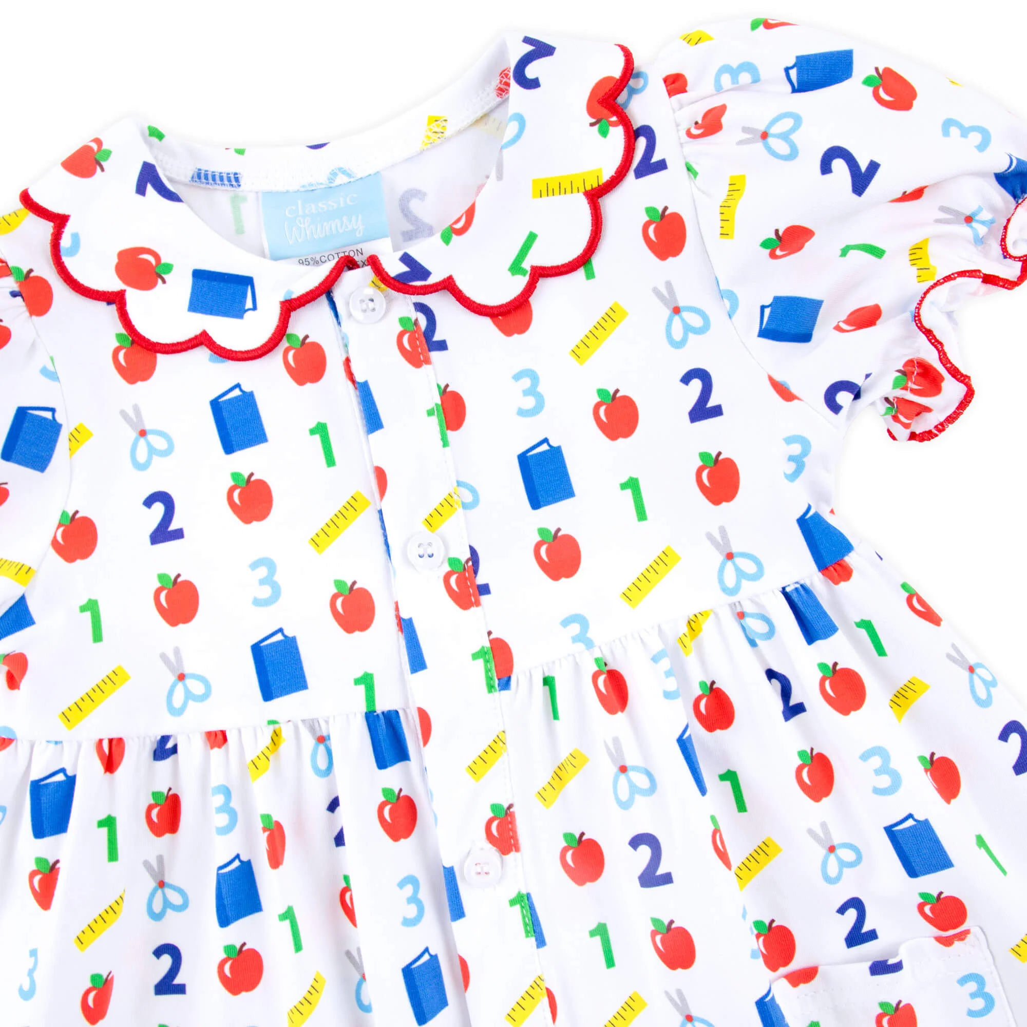 Easy as 123 White Lola Dress - Image 2