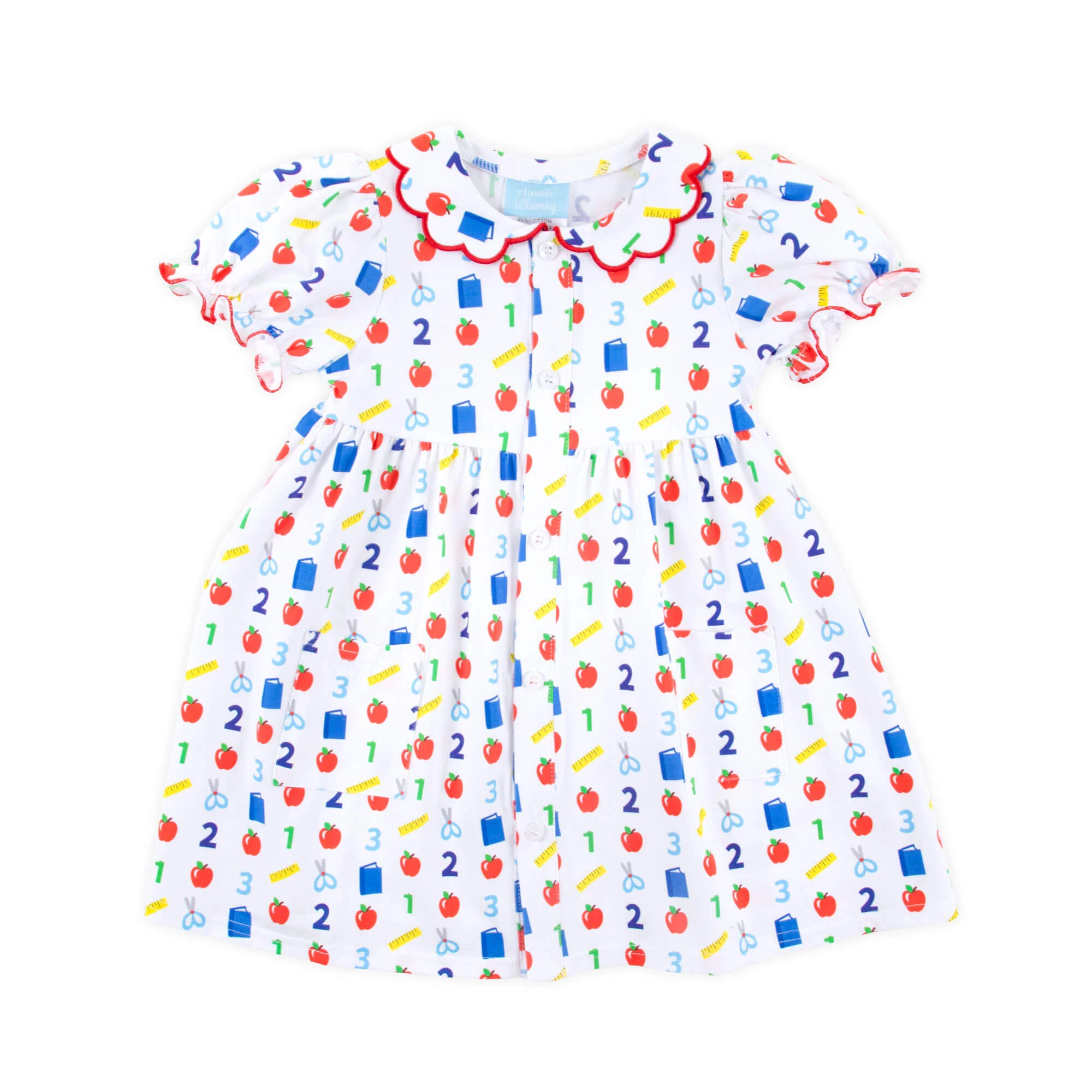 Easy as 123 White Lola Dress - Image 3
