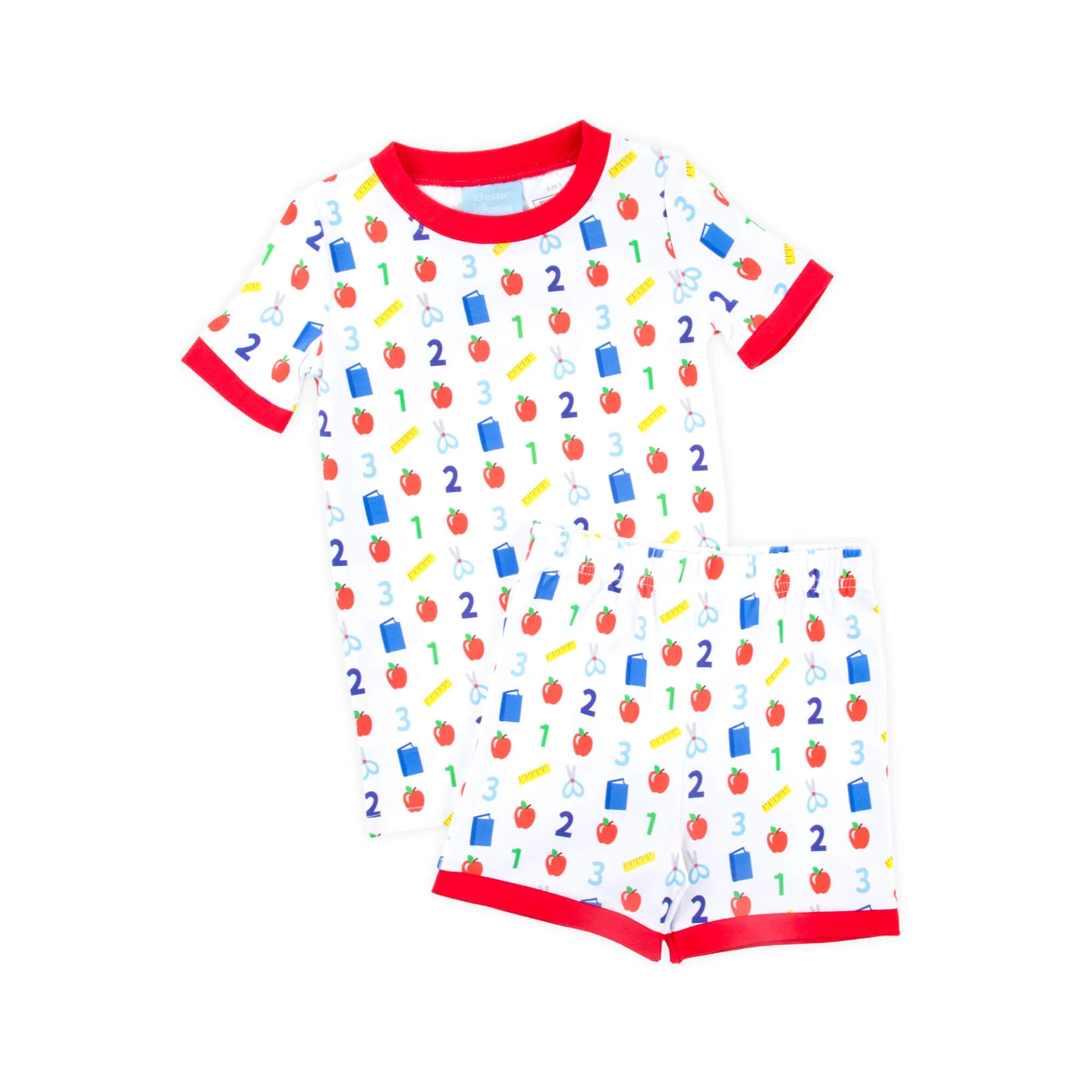Easy as 123 White Short Pajamas - Image 6