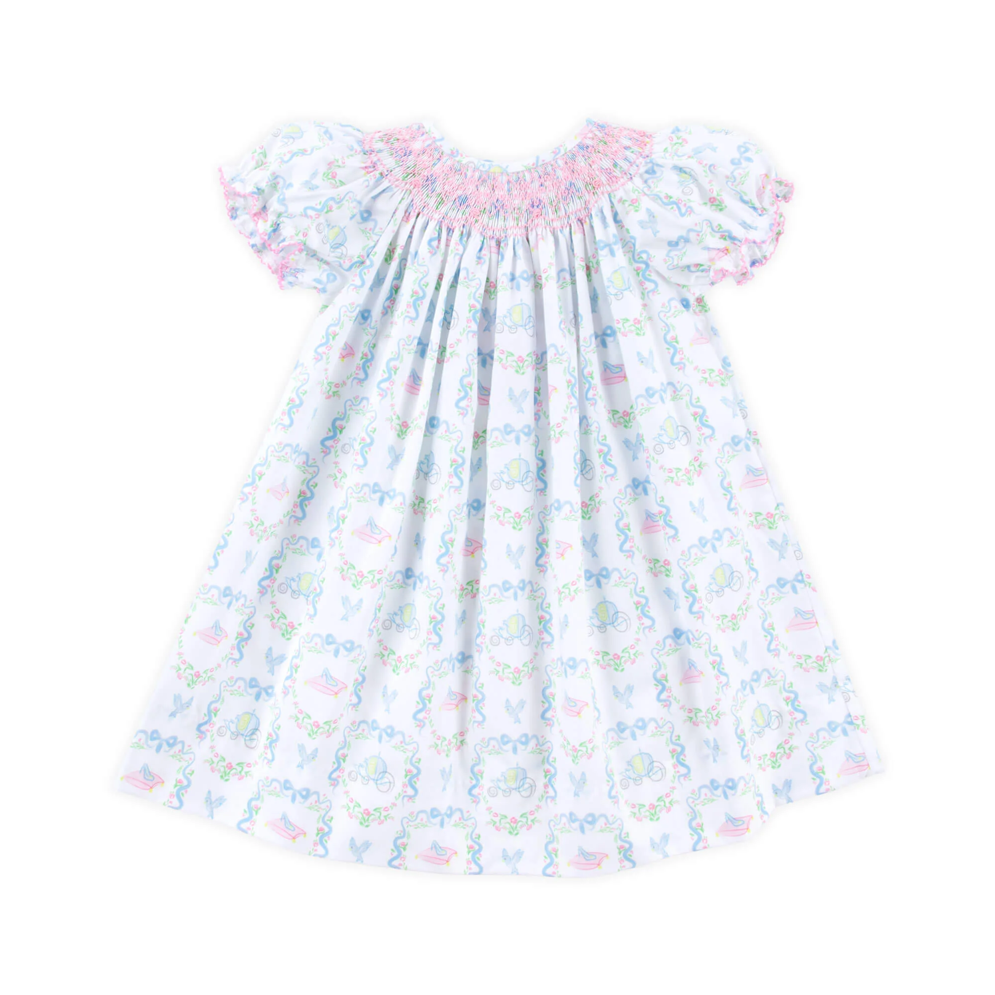 Enchanted Princess Smocked Bishop Dress