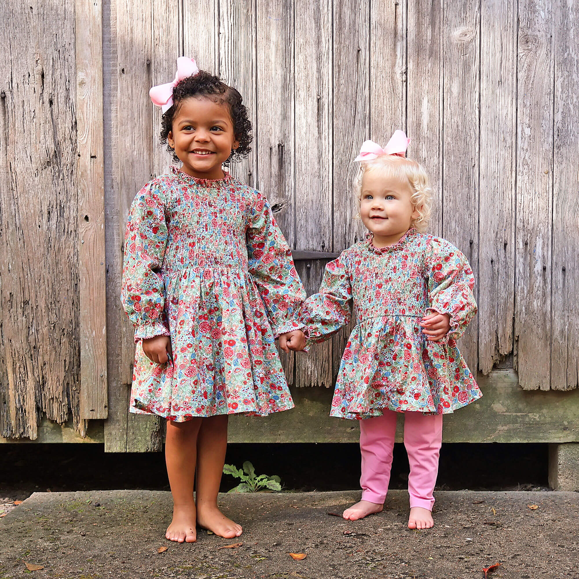 Fall Floral Pink Ariella Legging Set - Image 3