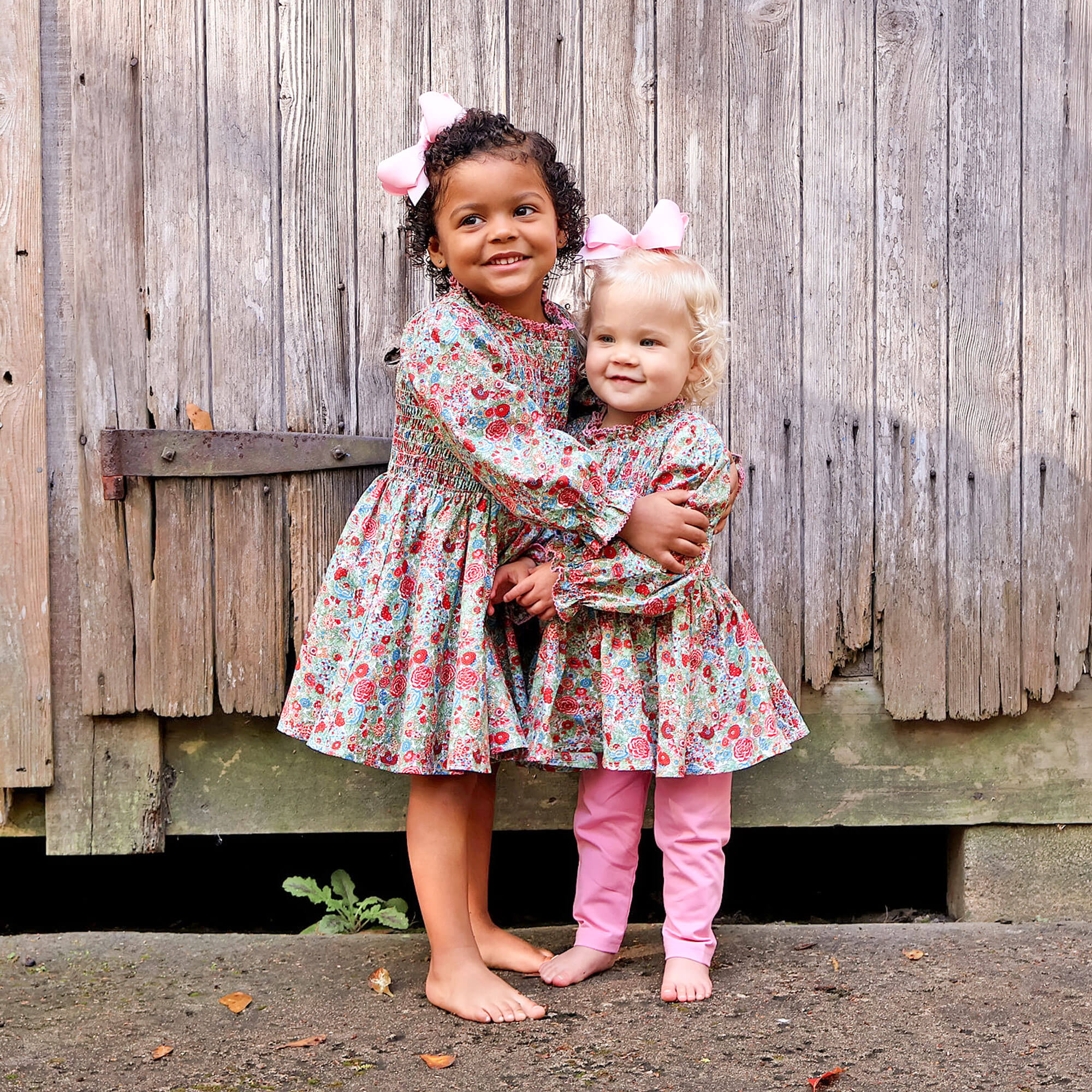 Fall Floral Pink Ariella Legging Set - Image 4