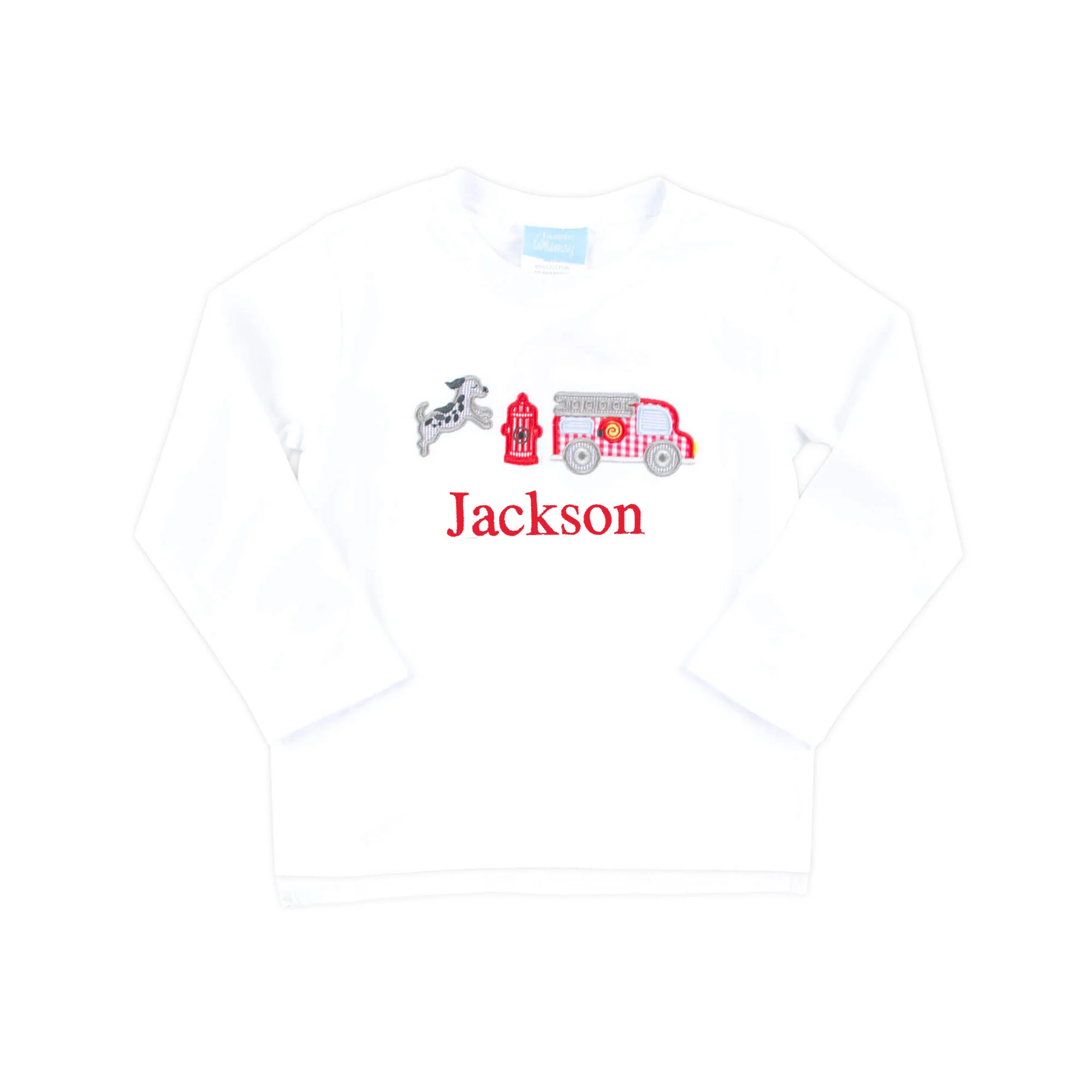 Firefighter White Long Sleeve Shirt