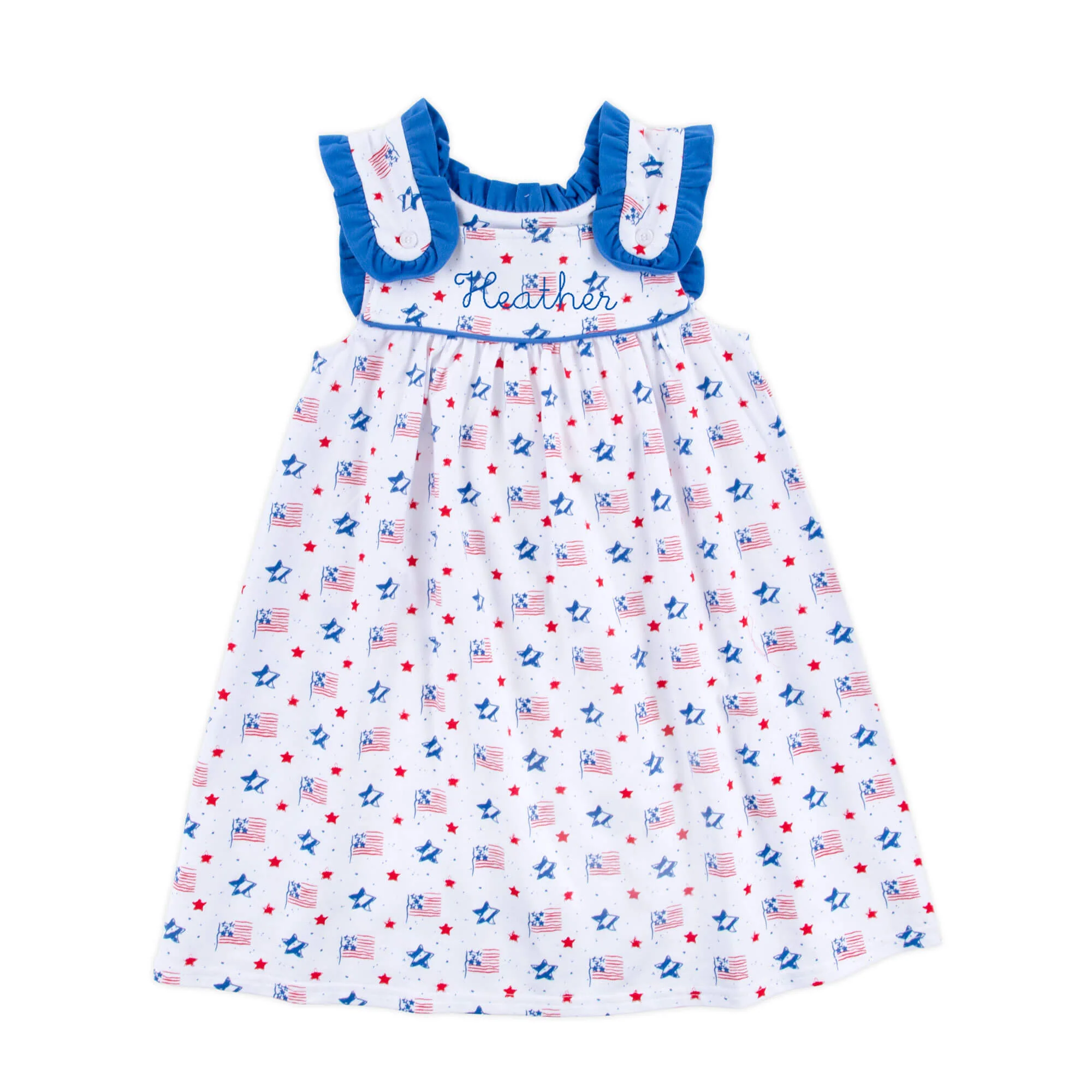 Flag Print Lulu Dress - Image 2