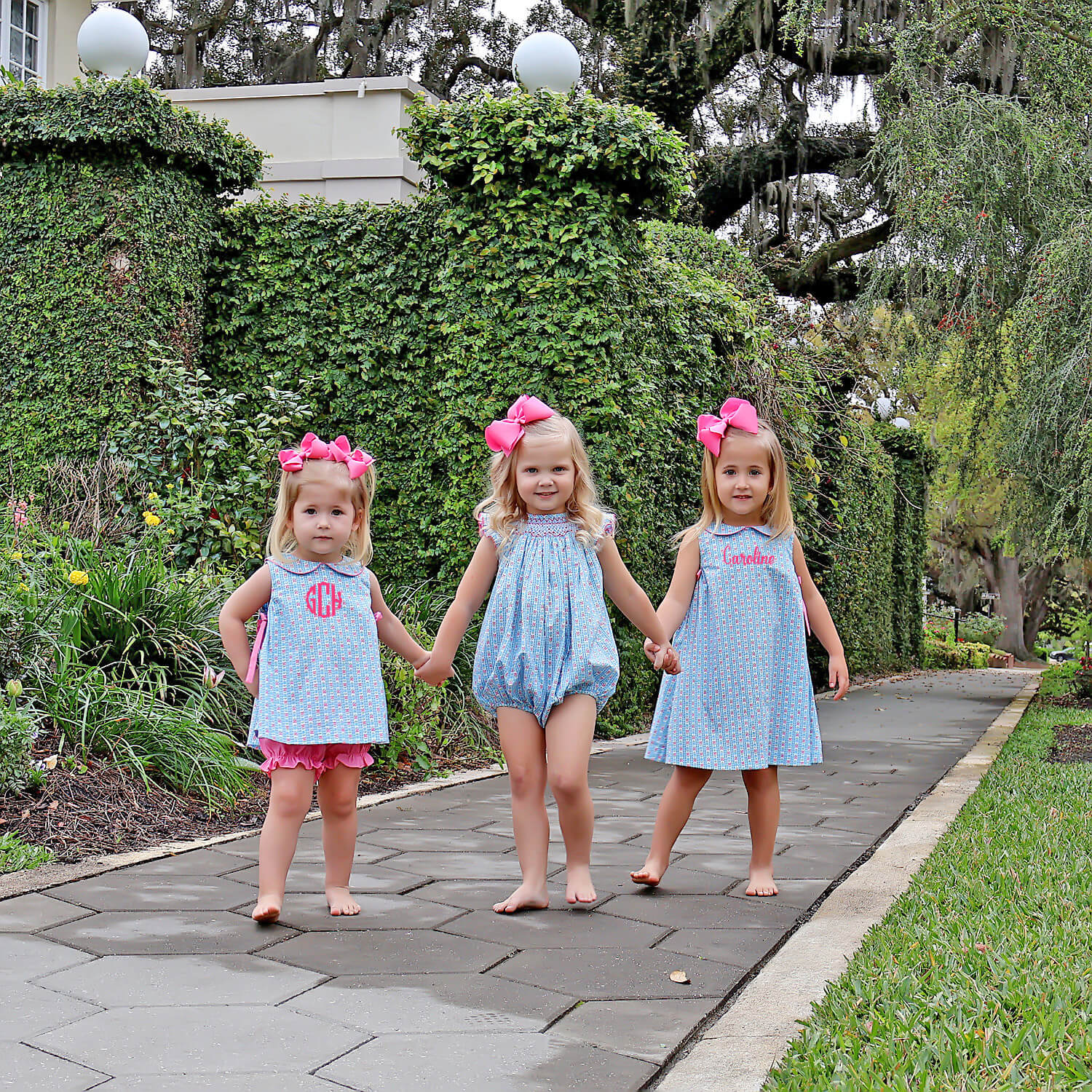 Floral Turquoise Grace Bloomer Set - Image 4