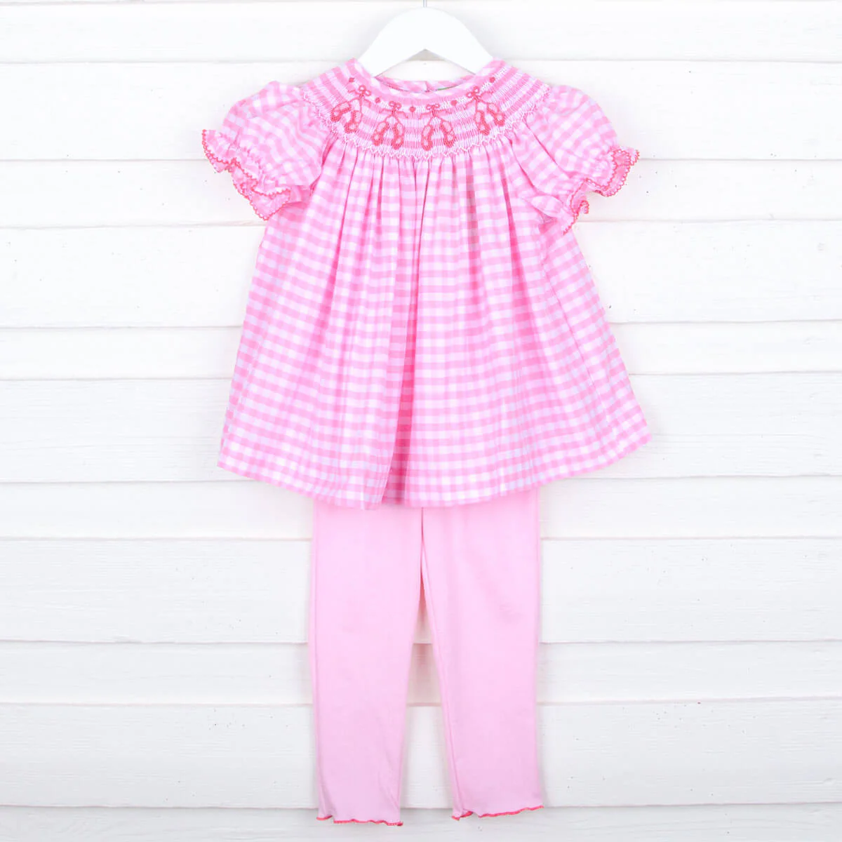 Future Ballerina Smocked Bishop Legging Set