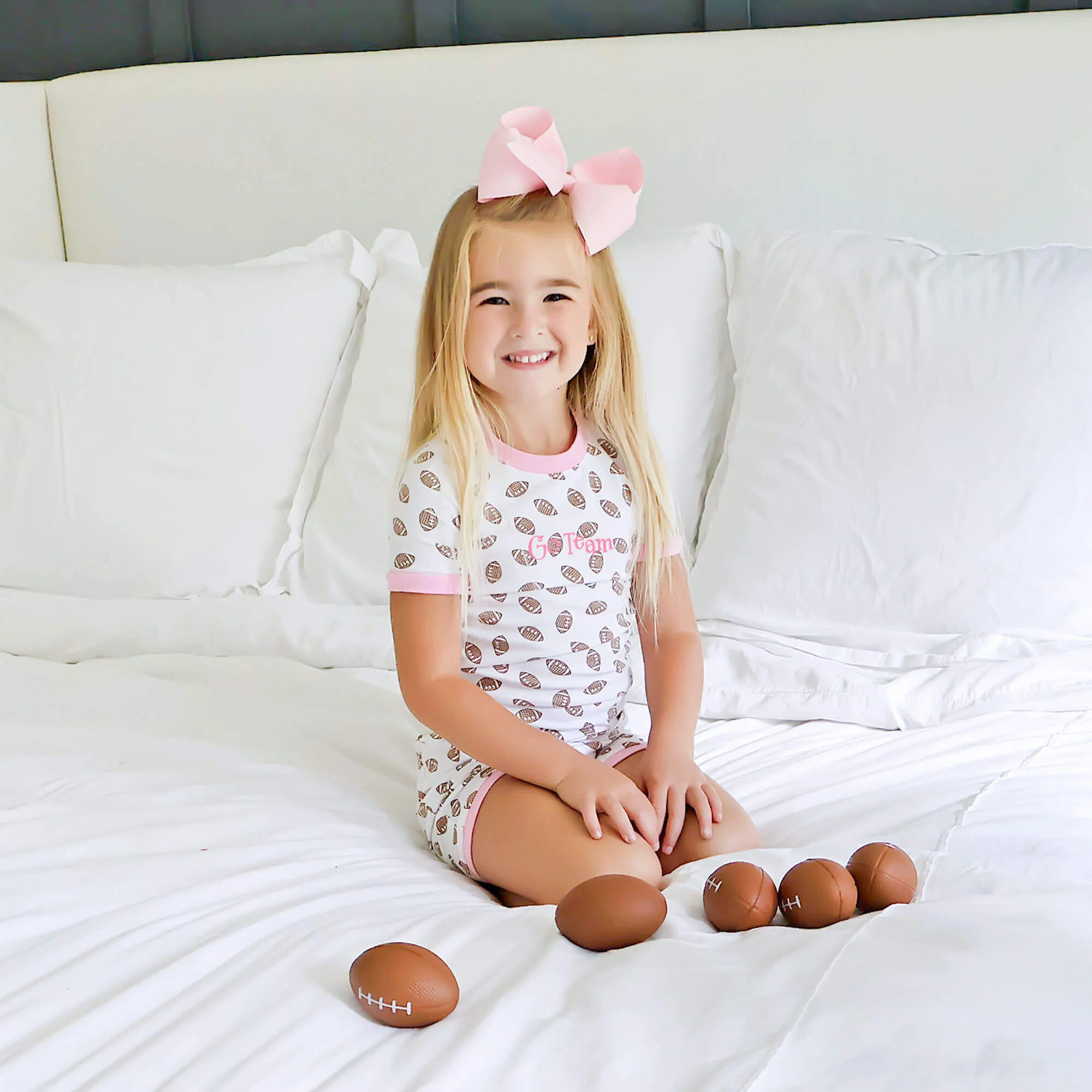 Game Day Football Short Pajamas - Image 9