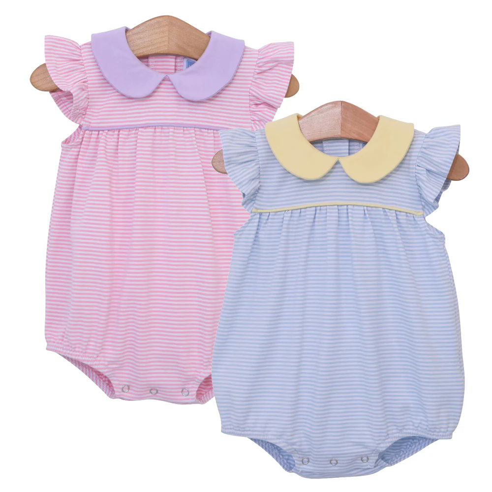 Genevieve Stripe Knit Bubble
