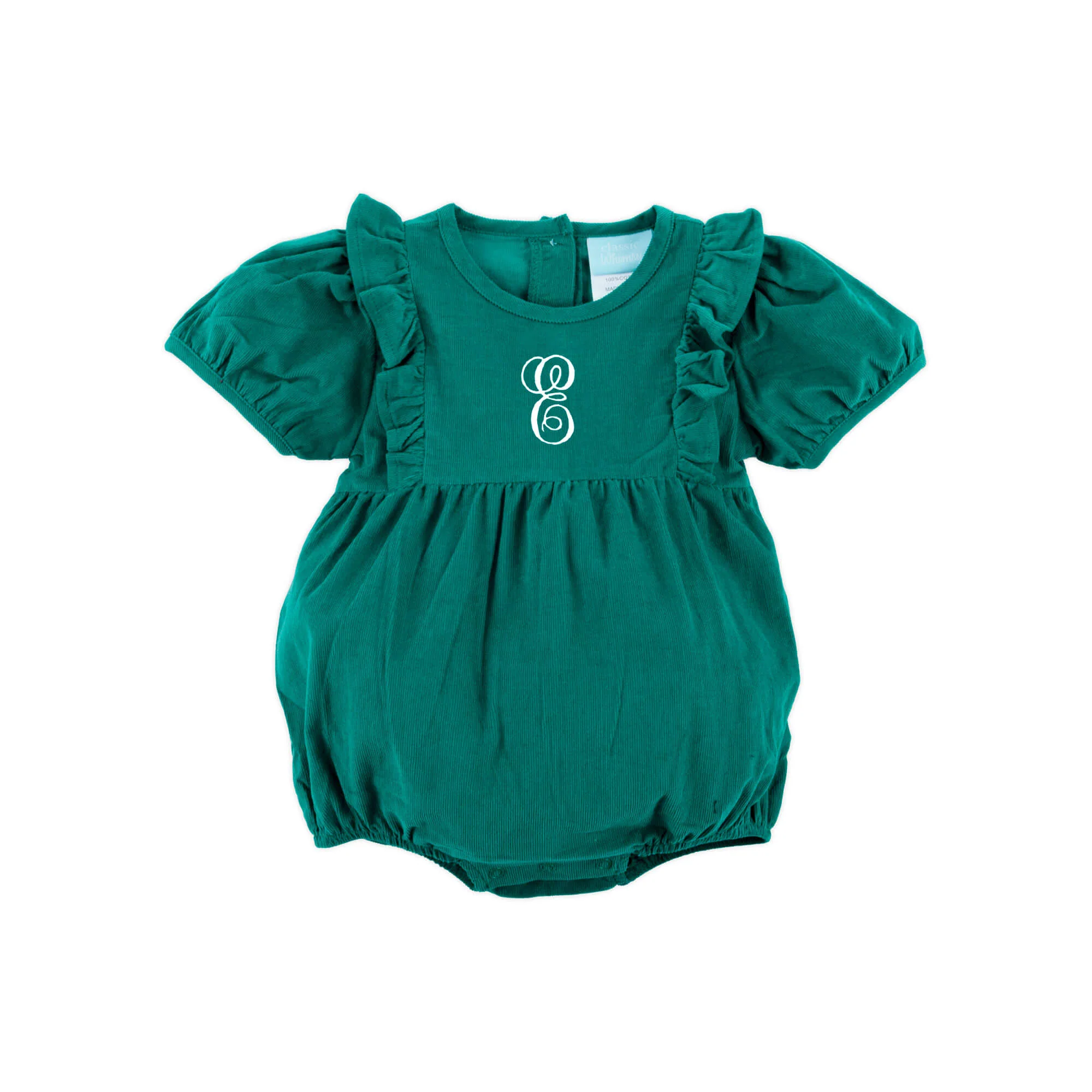 Green Corduroy Olivia Bubble - Image 2