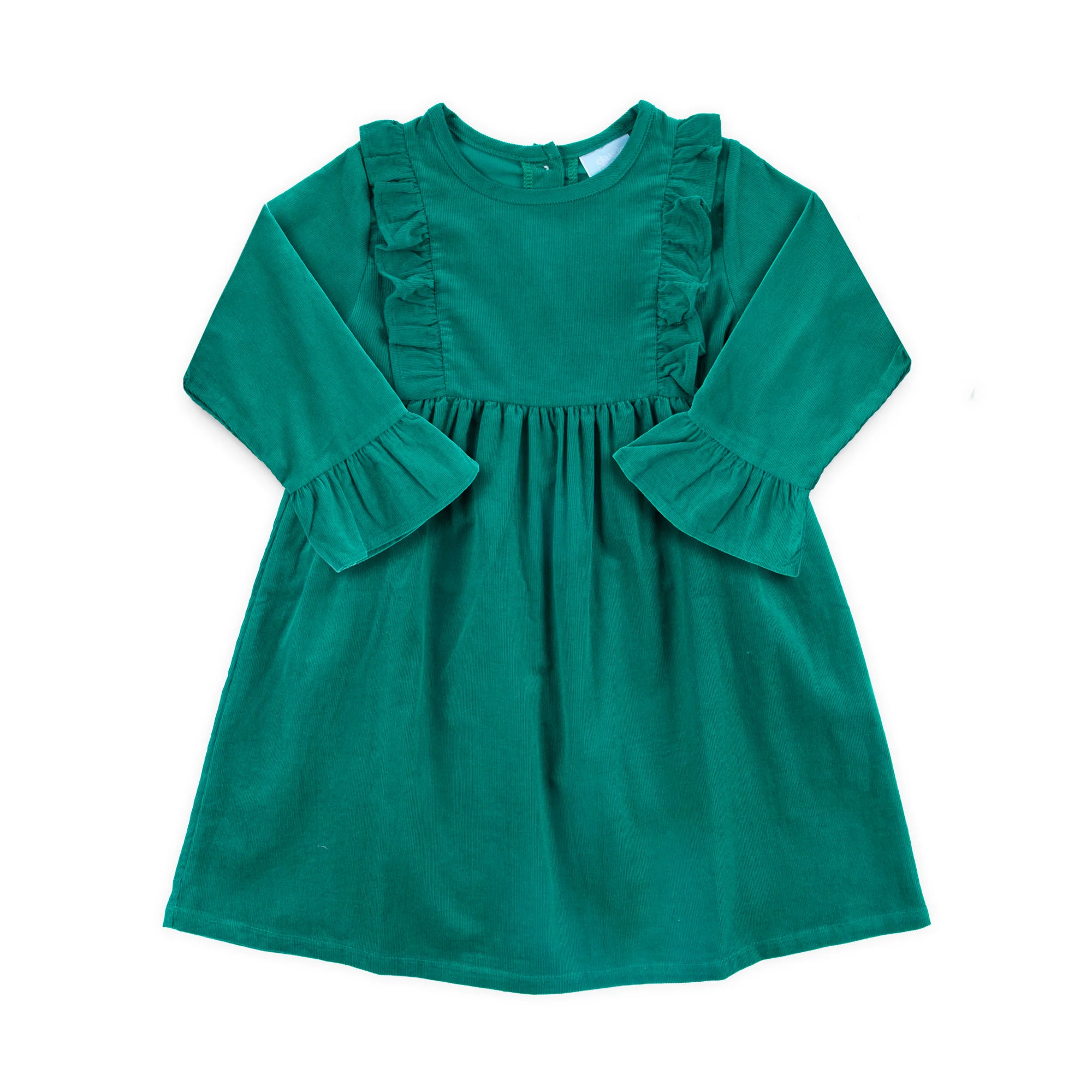 Red Corduroy Olivia Dress - Image 3