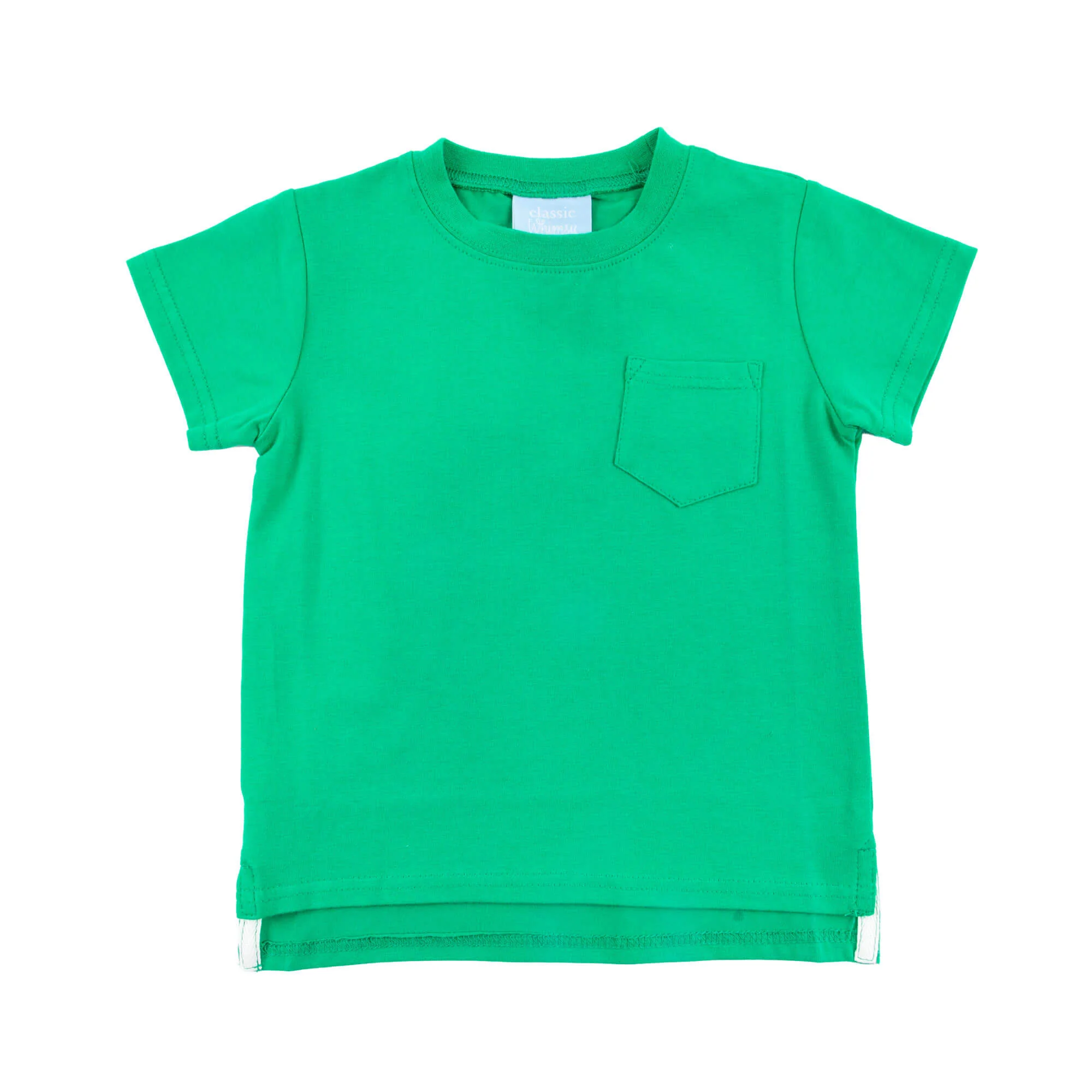 Red Solid Short Sleeve Pocket Shirt - Image 8
