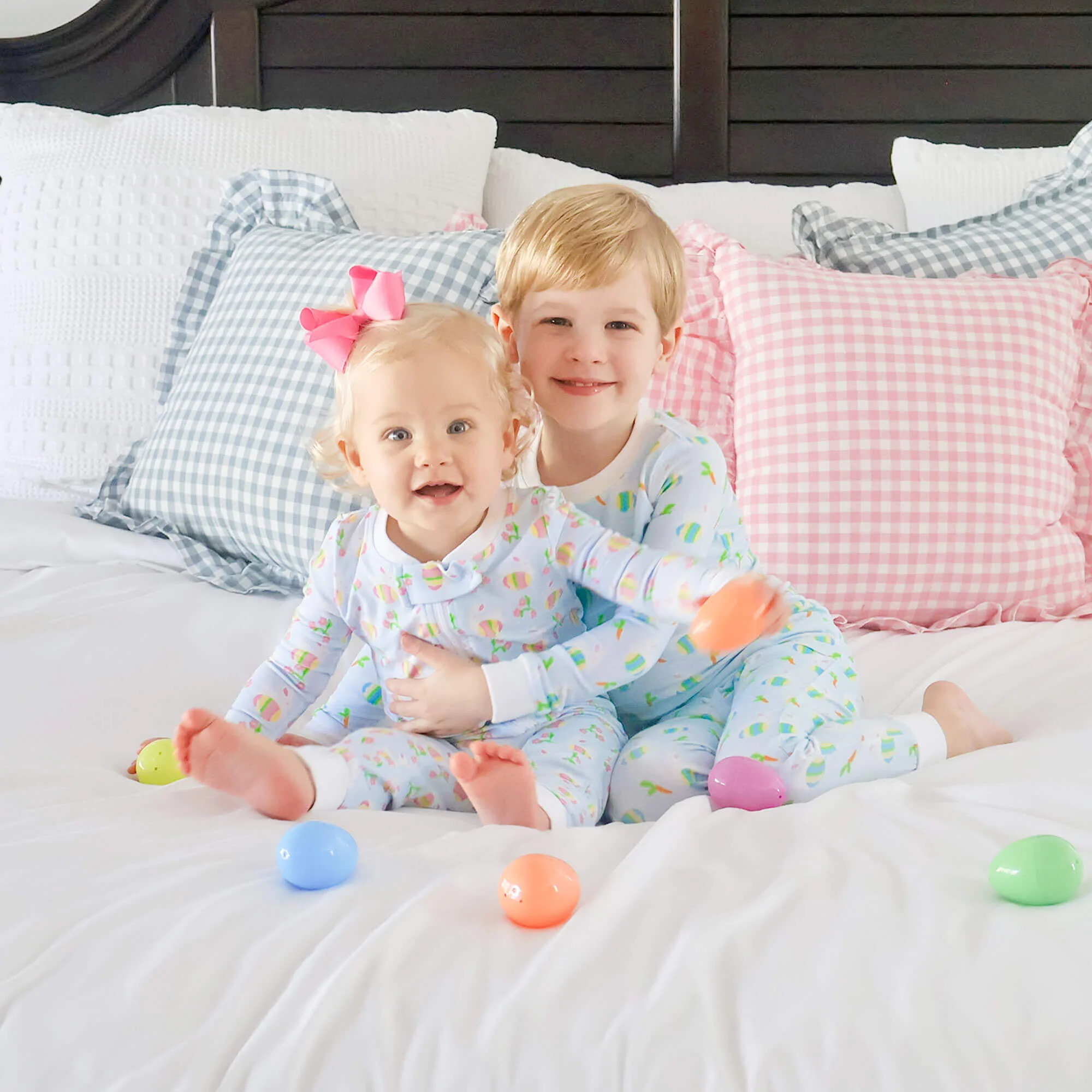 Hop Into Easter Blue Pajamas - Image 4