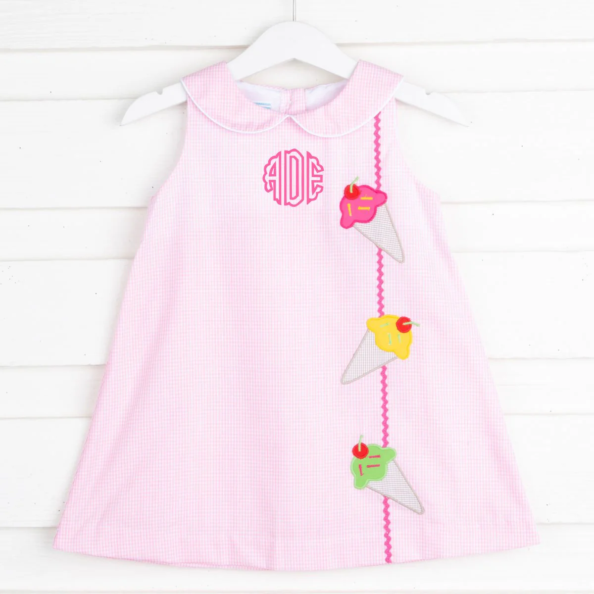 Ice Cream Cone Pink Sally Dress