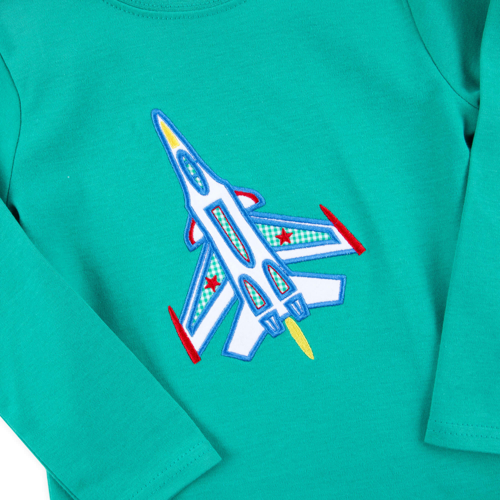 Jet Green Long Sleeve Shirt - Image 2