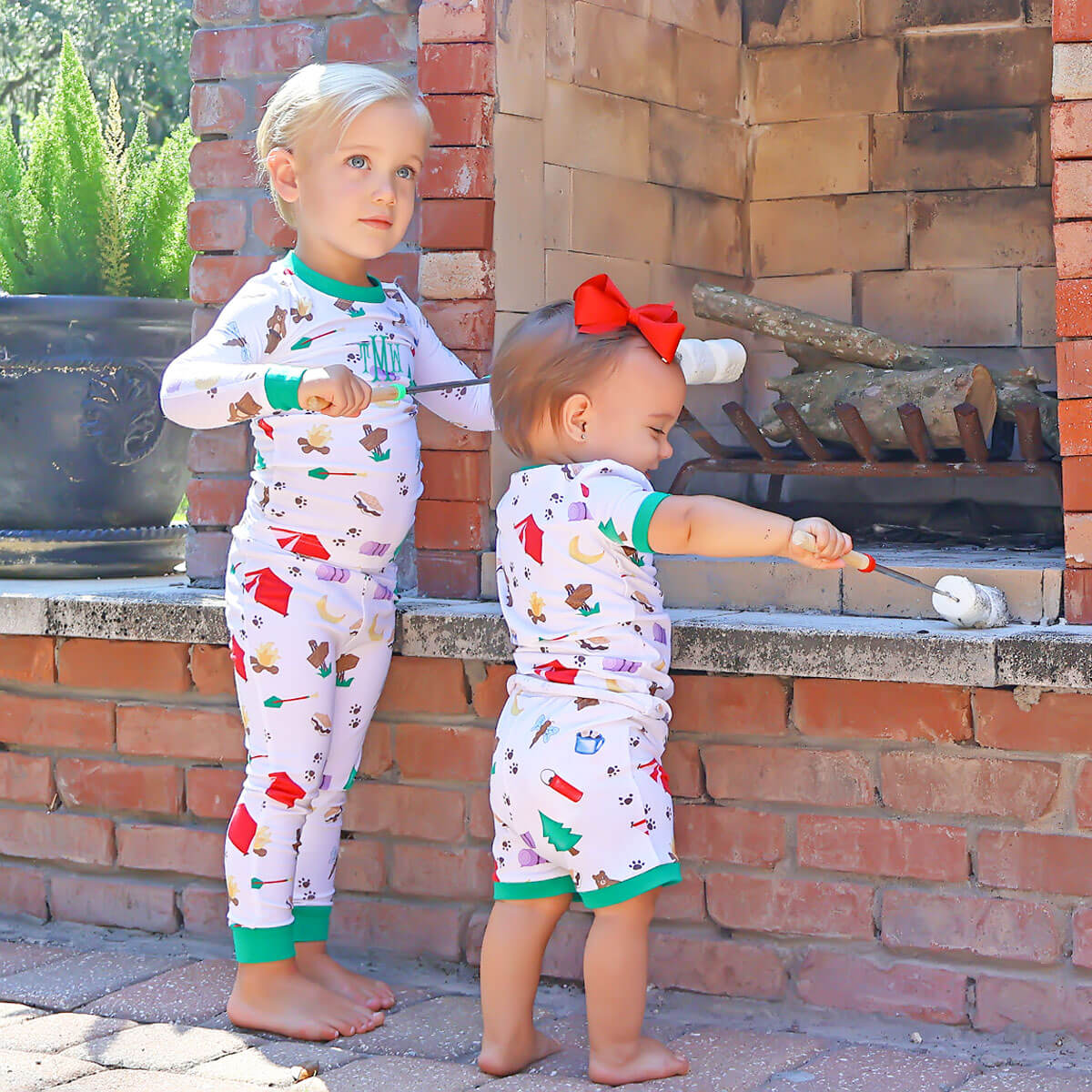 Let’s Go Camping Short Pajamas - Image 5