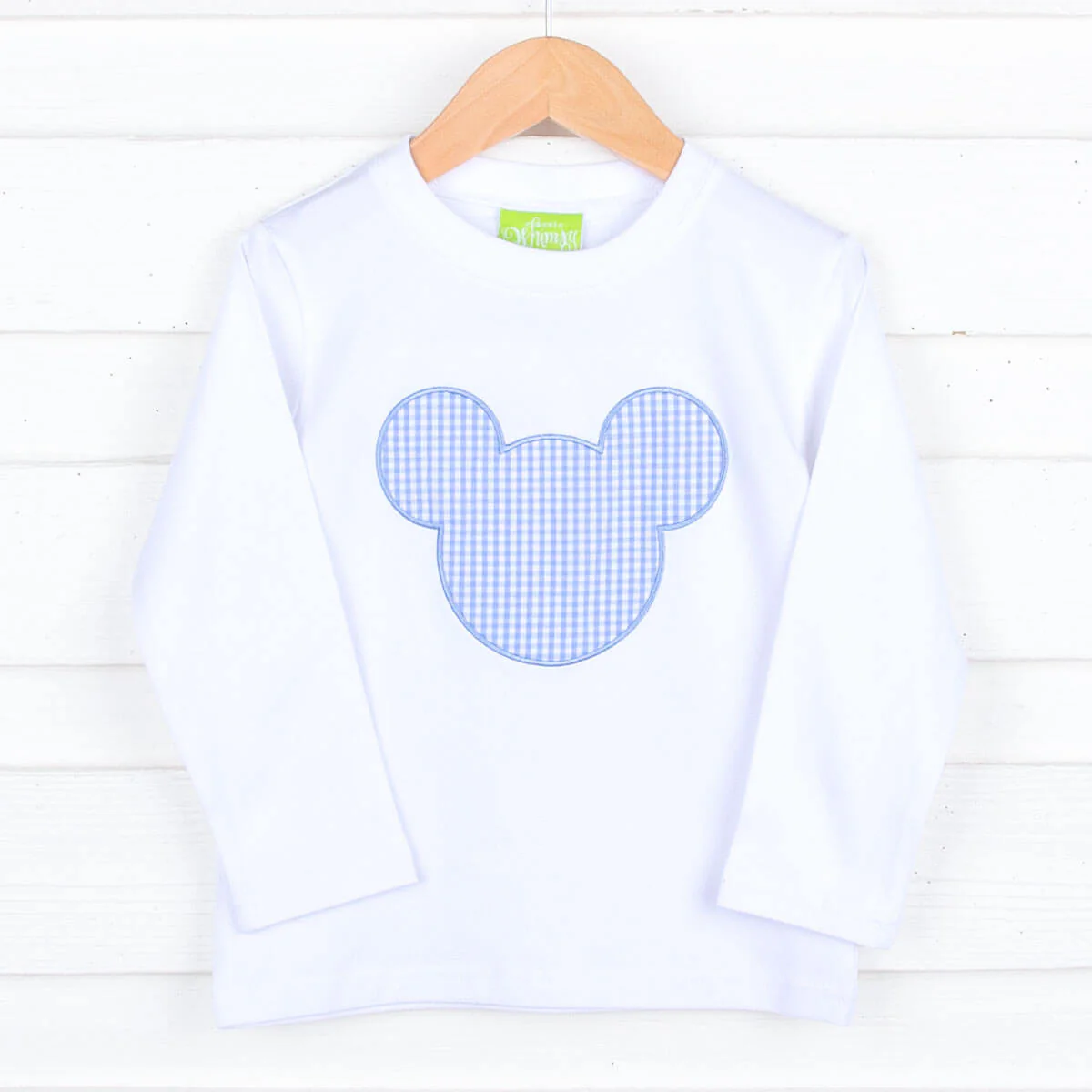 Mouse Ears Long Sleeve Shirt Blue - Image 2