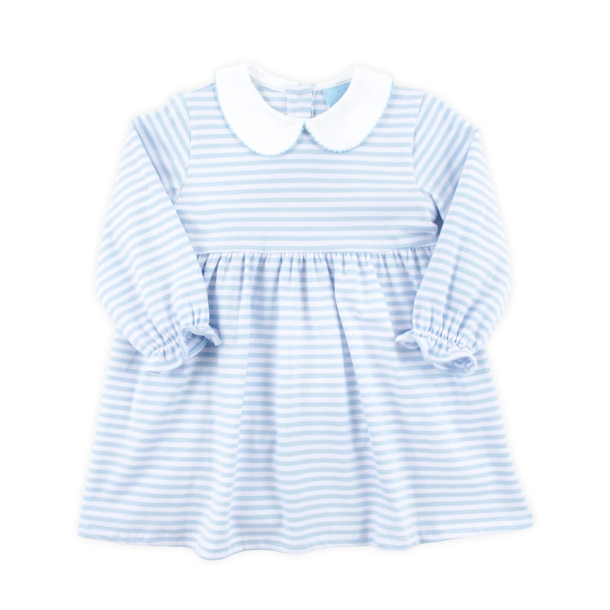 Riley Stripe Knit Long Sleeve Dress Purple - Image 6