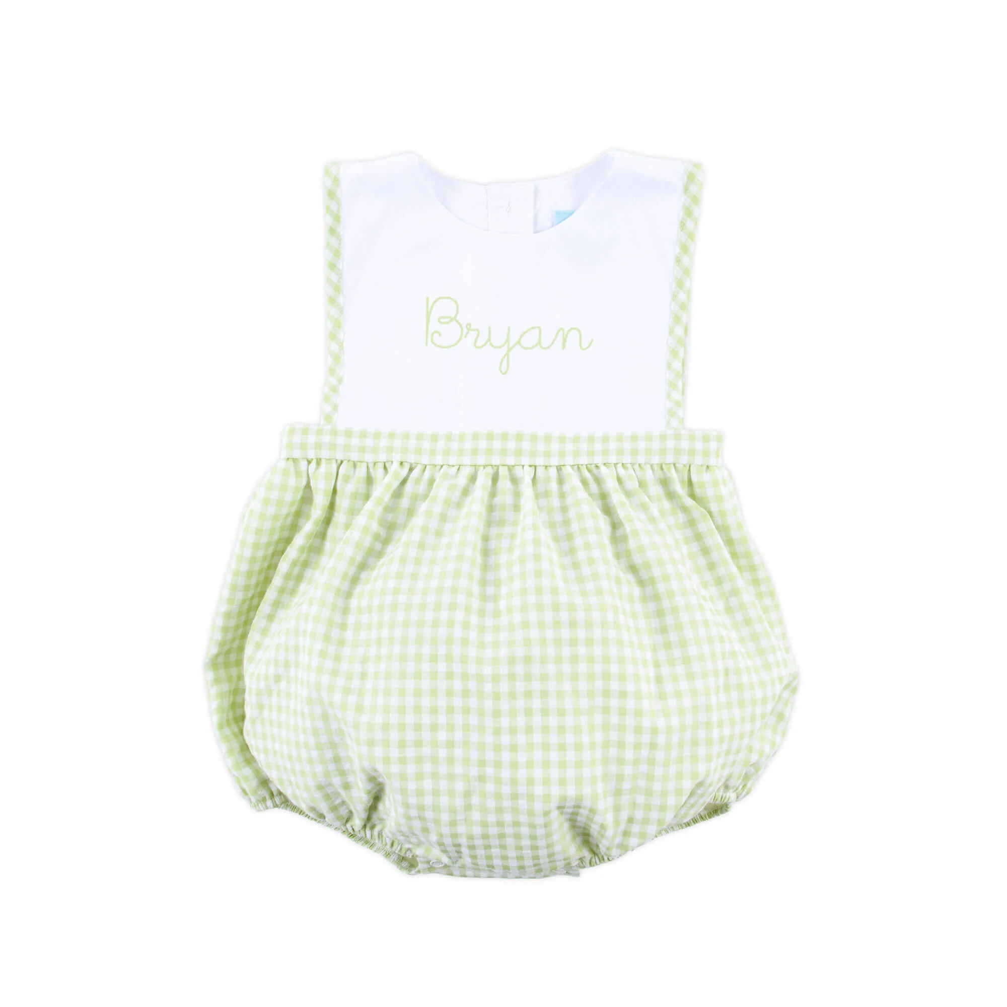 Light Green Gingham Sun Bubble - Image 2