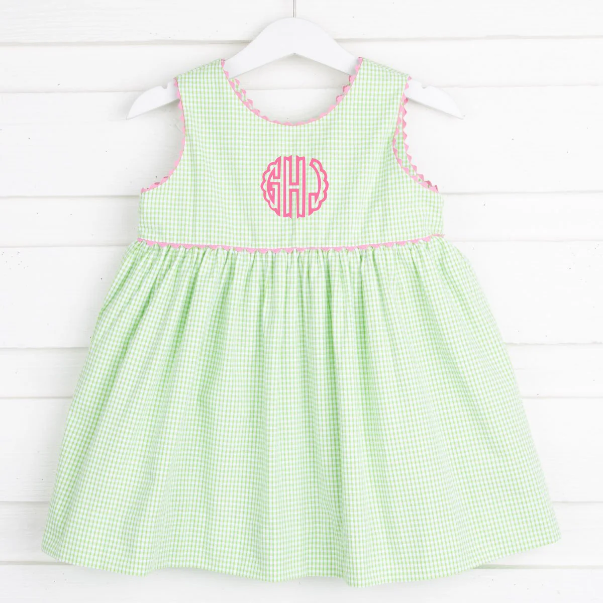 Light Green Seersucker Jumper
