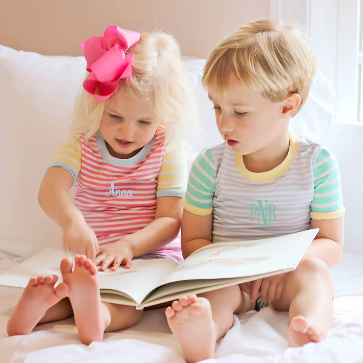 Colorblock Boy Short Pajamas - Image 4