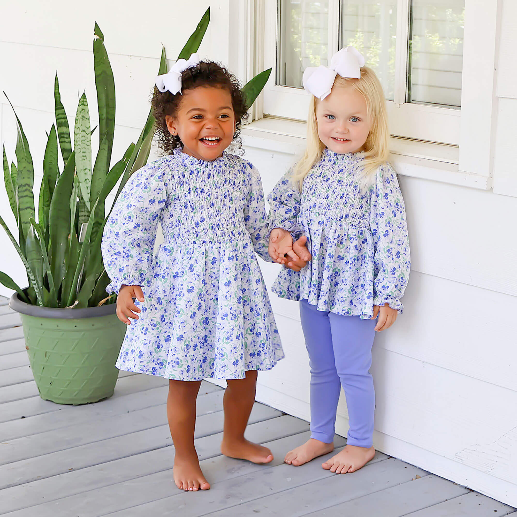 Duke Garden Blue Ariella Dress - Image 3